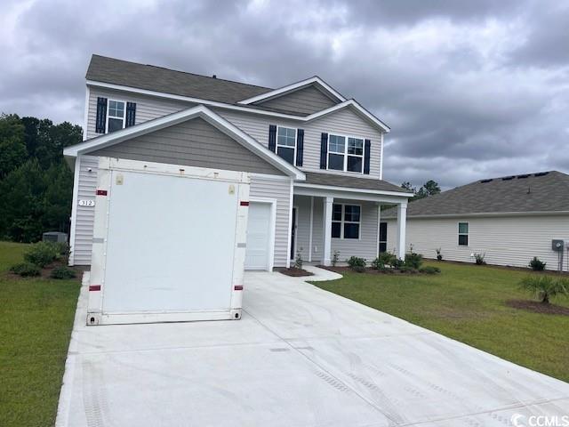 this two story home is oversized with plenty of room for everyone! upon entry is a flex room that could be a perfect home office or formal dining room. the great room and kitchen layout is wide open with amazing standard features including granite countertops, stainless appliances, beautiful and durable lvp flooring throughout the living space. sliding glass doors lead to the rear covered porch. the first floor master suite is convenient as well! upstairs features 4 very nicely sized bedrooms and an oversized loft space. simplify your life with america's smart home. all of our homes include an industry leading smart home package that allows you to control the thermostat, front door light and lock, and video doorbell from your smartphone or with voice commands to alexa! it’s a home that adapts to your lifestyle. *photos of a similar elle home.  (home and community information, including pricing, included features, terms, availability and amenities, are subject to change prior to sale at any time without notice or obligation. square footages are approximate. pictures, photographs, colors, features, and sizes are for illustration purposes only and will vary from the homes as built. equal housing opportunity builder.)