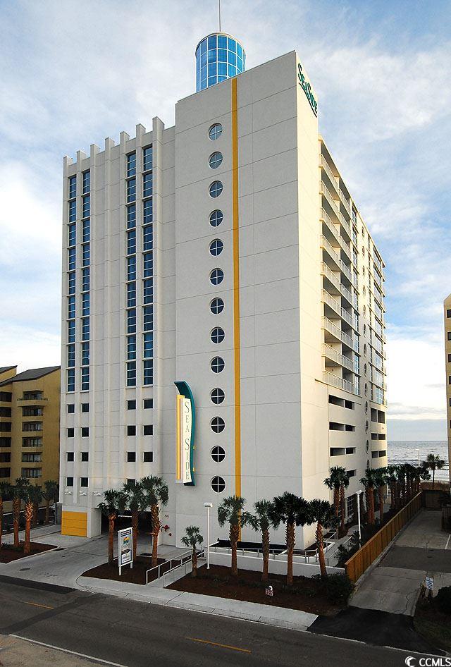 you definitely need to take a moment to stop by and see this fantastic 2br/2ba direct oceanfront penthouse condo in the boutique building of seaside inn resort that is located in the crescent beach section of north myrtle beach. perfectly located to all of what you want and need in the north myrtle beach area.  the kitchen and bathrooms have beautiful granite countertops, the master bedroom has two double beds and tiled jacuzzi tub in the master bathroom, the second bedroom has two double beds as well.  the living room has a large sectional couch (2020), carpet (2023), drapes (2023) and hvac (2020).  this penthouse condo is perfect for primary, secondary or rental purposes and move in ready and turn key.  also keep in mind, the monthly hoa dues include all insurance(interior and exterior) and all utilities.   the seaside inn has great amenities such as oceanfront pool and jacuzzi, indoor lazy river, indoor pool, fitness center and seasonal breakfast room.  this property also features an onsite parking garage on the first four floors.