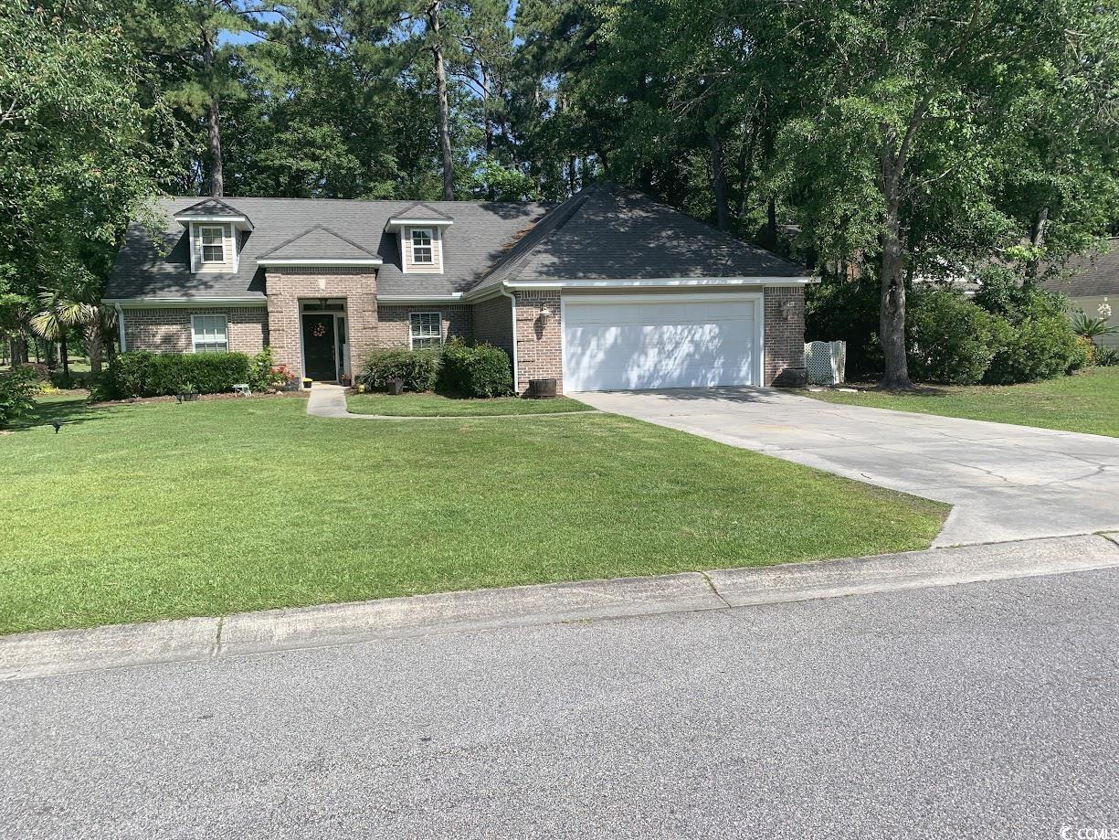 this lovely golf course  home is perfectly situated in the heart of murrells inlet on the 18th green of indigo creek golf plantation golf course. only minutes from the famous murrells inlet marsh walk and all of its delicious restaurants, bars, and shopping, as well as surfside and garden city beaches, litchfield/ pawleys island beaches and only fifteen minutes south of myrtle beach and all that has to offer. this spacious three bedroom two bathroom home has vaulted ceilings and an office/ bonus room that looks out on to the back deck and gorgeous golf course view.  this completely renovated home has beautiful hardwood flooring throughout the living room/den, hallways, and dinning room. master bedroom, and second bedroom are carpeted, while the laundry room and third bedroom have luxury vinyl flooring.  the bonus room/office has ceramic tile which look like wood flooring. every room has been freshly painted in a soothing neutral color, with white trim, and all new hardware and lighting throughout.  come check out our eat in kitchen with new lighting above, and under cabinet lighting to show off the deep sink and custom made butcher block counter tops. the large master bathroom has an enclosed walk-in-shower, garden tub/jacuzzi, double vanity sinks and new cabinets and lighting plus a  large walk-in closet with frosted sliding doors.   the second bathroom boast a new sink/cabinet and lighting to set off the freshly painted walls. come relax as you look out on the 18th fairway of indigo creek golf course on your large deck with a wooded  back yard for shade and quiet evenings. for additional storage you will find  that in your above garage attic with a pull down stairs and lots of work space in your two car garage. your new home is a short walk to the community pool and golf course club house and all its amenities.  security to the community is controlled by a pass system back gate and the entry is equipped with cameras. you will find you will be centrally located to great restaurants in murrells inlet, pawley's island, myrtle beach, and north myrtle beach. come see for yourself what make myrtle beach the fastest growing area to move to, and why indigo creek golf plantation community is preferred by so many moving here.  measurements are not guaranteed and should be verified buy the buyer.