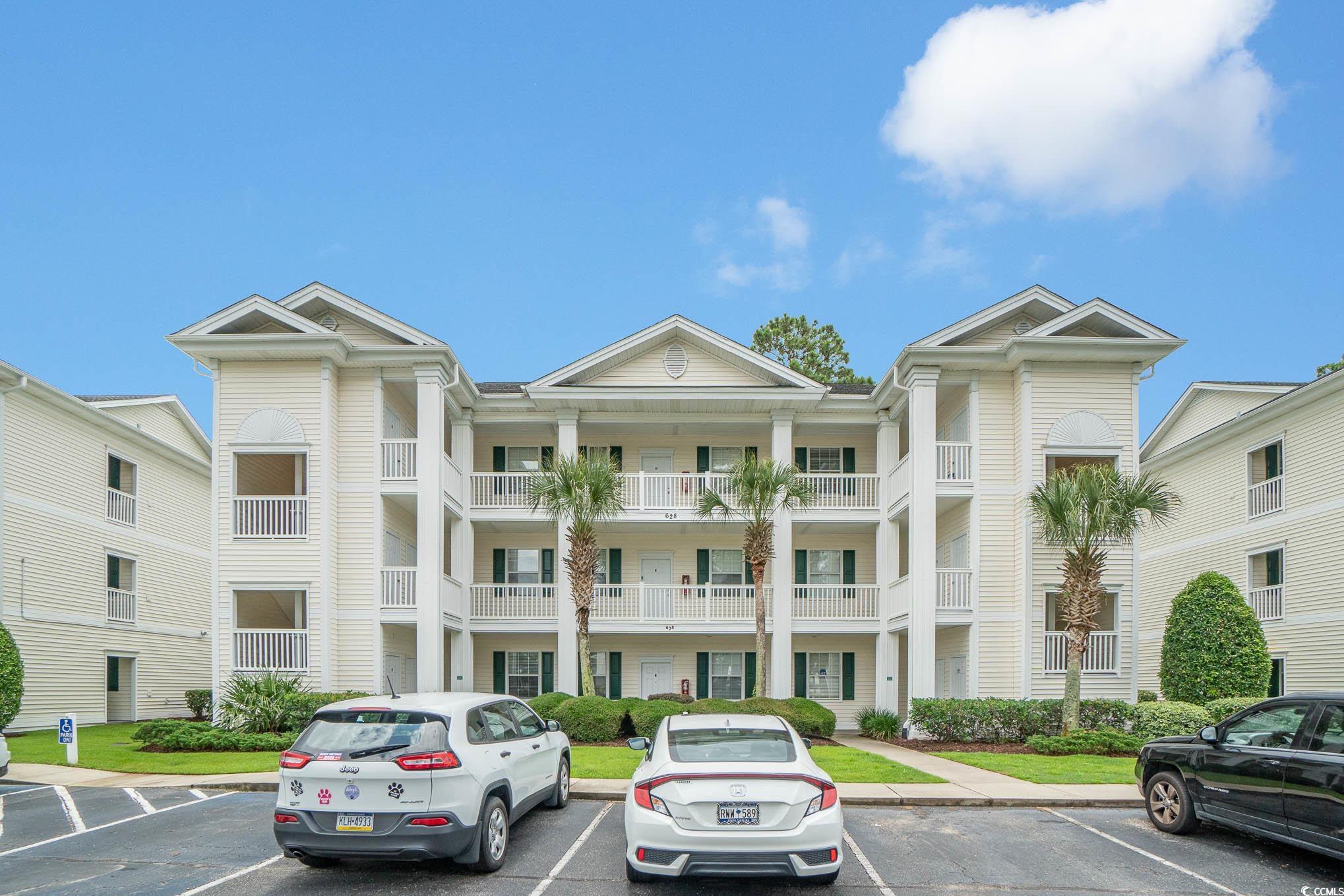 hurry to check out this gorgeous, light-filled 2-bedroom, 2-bathroom end-unit condo in the sough-after river oaks golf & tennis.   this is a turn-key unit that comes fully furnished and features a cathedral ceiling and a beautiful view of the golf course from your private screened-in balcony. both the water heater and the air conditioning unit have been replaced in the last 5 years. the screen on the back porch and the washing machine are brand new. the kitchen is fully-equipped and includes a pantry. both bedrooms boast ceiling fans and large closets. whether you're looking for a new residence, a vacation home, or an investment property, this condo is an opportunity that shouldn't be missed.  enjoy the convenient neighborhood amenities offered, whether it be lounging by the outdoor pool or playing a round of tennis! river oaks is just a short drive from the beach, in the heart of some of myrtle beach's best golf courses, and located near all a huge selection of local restaurants, shopping, and entertainment.