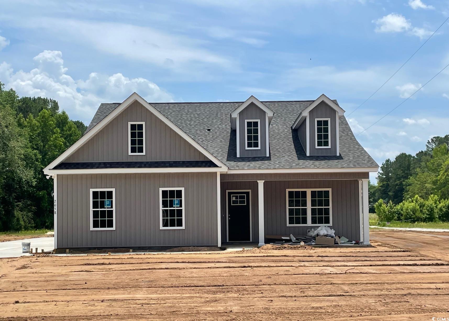 just minutes from beautiful conway, sc this beautiful ranch on .68 of an acre (no hoa) is built by the local builder voted best of the grand strand and best of the beach for the third consecutive year.  this beautiful indigo c plan is an open floor plan with 4 bedrooms, 3 full baths and a nice size loft.  the primary bedroom and bedroom 2 are downstairs and bedrooms 3 and 4 are upstairs on the opposite ends of the loft.  it features lvp flooring throughout the main living areas, baths and primary bedroom and has beautiful, stained stairs.   it features stainless appliances, staggered height white painted shaker style kitchen cabinets, beautiful quartz kitchen countertops, subway tile backsplash and plenty of recessed lighting.  there is a covered rear porch and additional concrete patio great for outdoor grilling off of the living room.  the primary bedroom features a beautiful tray ceiling that includes a ceiling fan.  the primary bath features double bowl sinks, a huge walk-in closet, large, oversized walk-in shower and plenty of storage.  the two-car side entry garage is oversized and is completely trimmed and painted with wi-fi-enabled garage door openers.  this home has so much more to offer!  make an appointment to see this beautiful home and make it your very own! please note:  photos are of a completed home of the same/similar floor plan, for informational purposes only, since the listed home is currently in the building process.  the actual home may have different features, upgrades and colors that the photos shown is the listing.