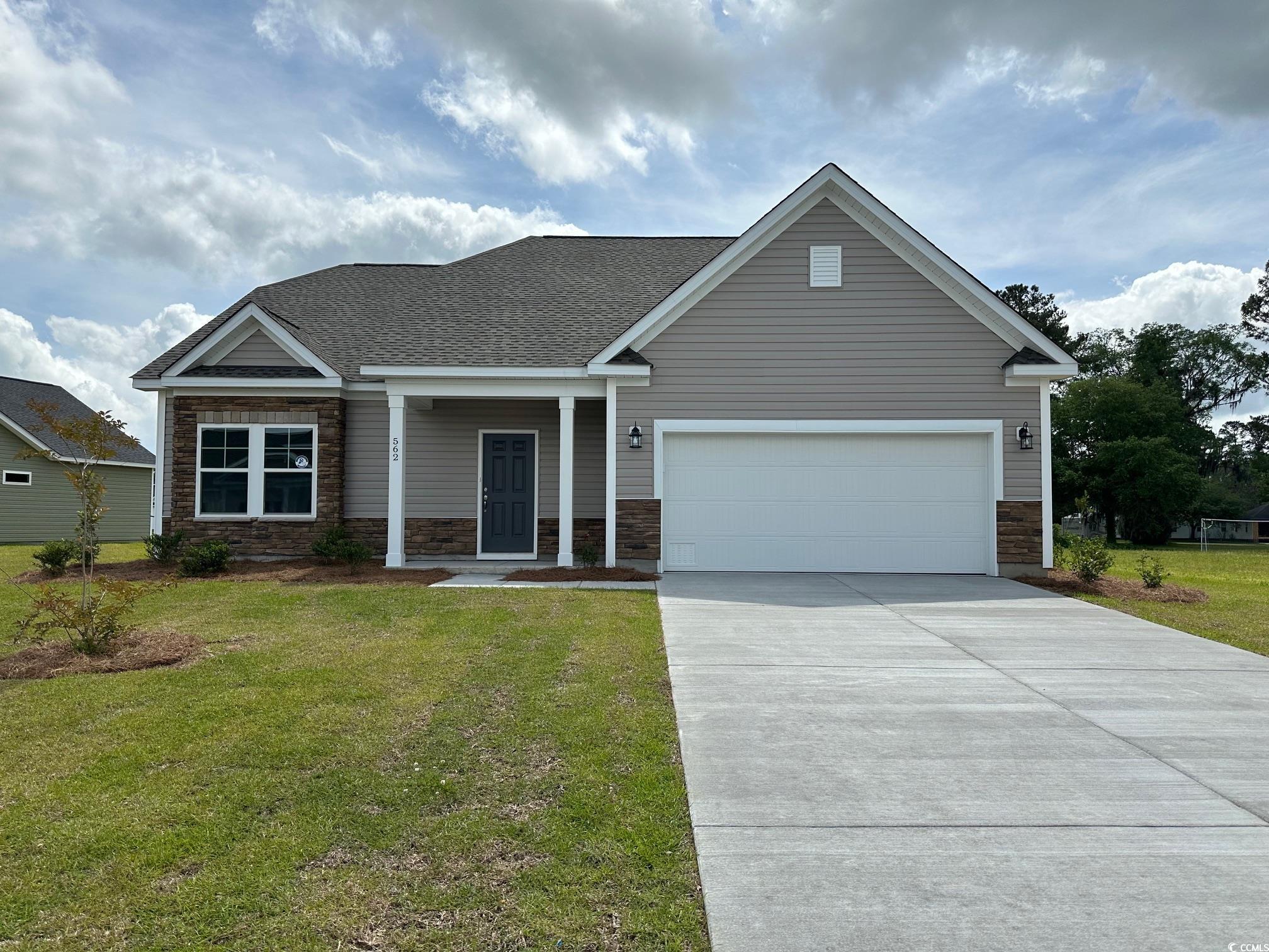 all photos used are stock photos of the same home model from other communities. grissett landing is located approximately 4 miles from historic downtown conway with unique storefronts and eateries. this is a 1.5 story home featuring an open concept floor plan on the 1st floor. the owner's suite is on the 1st floor. the 2nd floor offers 2 large bedroom, a full bath, and a loft.  grissett offers direct access to the waccamaw river and will feature a floating dock and kayak storage. low hoa fees, great floorplans and nice size homesites! this home is the monaco ii c and located on lot 30.