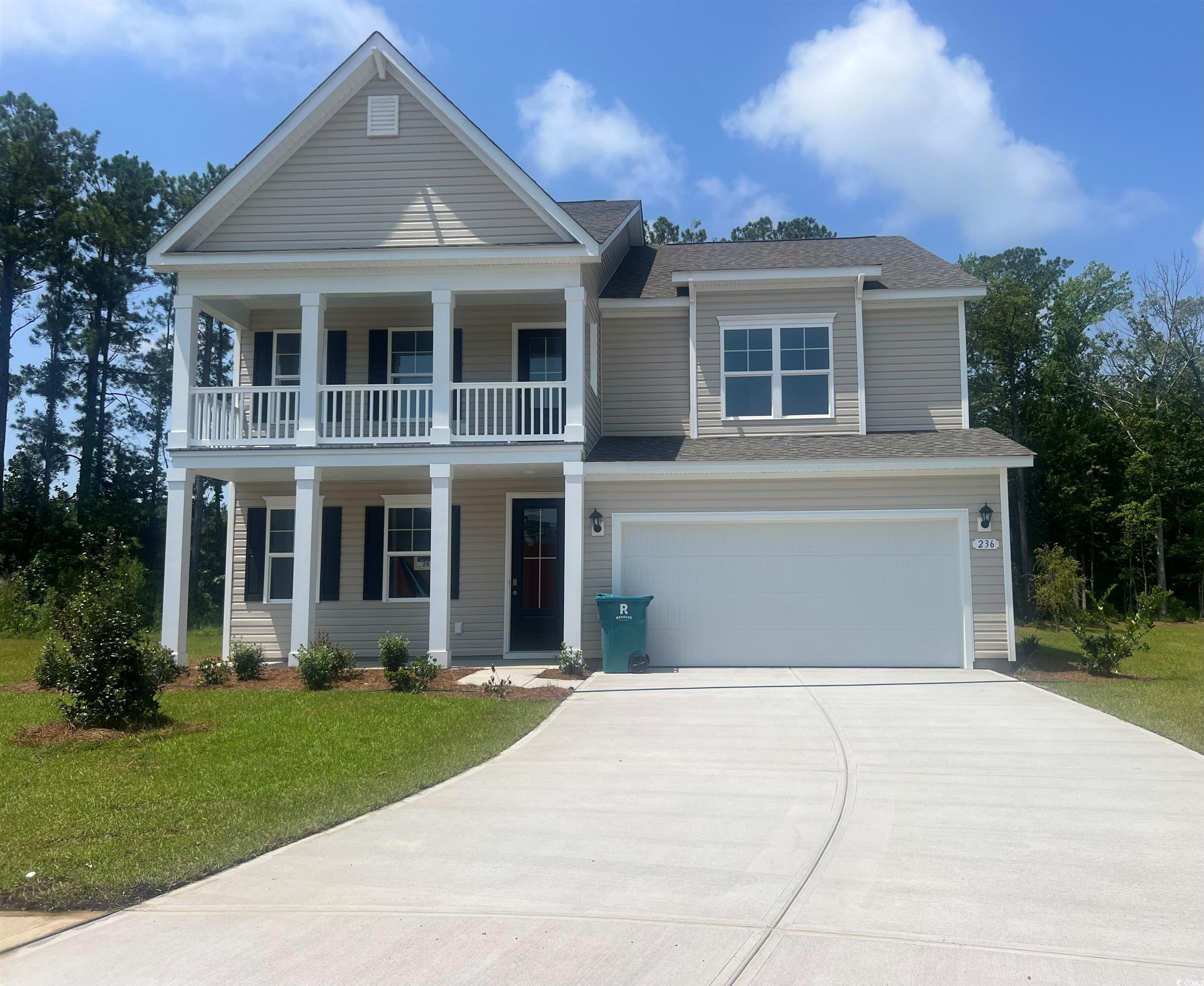 come see out newest community in the murrells inlet conveniently located to all the area has to offer!  this popular plan brings functionality and style together! incredible curb appeal is an understatement given the stacked front porches and tall entry door. once inside, numerous windows bring in fantastic natural light. off the entry is a spacious flex room that can be used as a formal dining room. the large gourmet kitchen boasts quartz countertops, an oversized island, stainless whirlpool appliances, a walk-in pantry, and a gorgeous butler's pantry. spacious bedroom and full bathroom on the first floor is great for guests. upstairs you will find the grand owner's suite with a cozy sitting room, huge walk-in closet, and en suite bath with large separate vanities, linen closet, and tile shower! rear screen porch completes this home!    this is america's smart home! each of our homes comes with an industry leading smart home technology package that will allow you to control the thermostat, front door light and lock, and video doorbell from your smartphone or with voice commands to alexa. *photos are of a similar harbor oak home.  (home and community information, including pricing, included features, terms, availability and amenities, are subject to change prior to sale at any time without notice or obligation. square footages are approximate. pictures, photographs, colors, features, and sizes are for illustration purposes only and will vary from the homes as built. equal housing opportunity builder.)