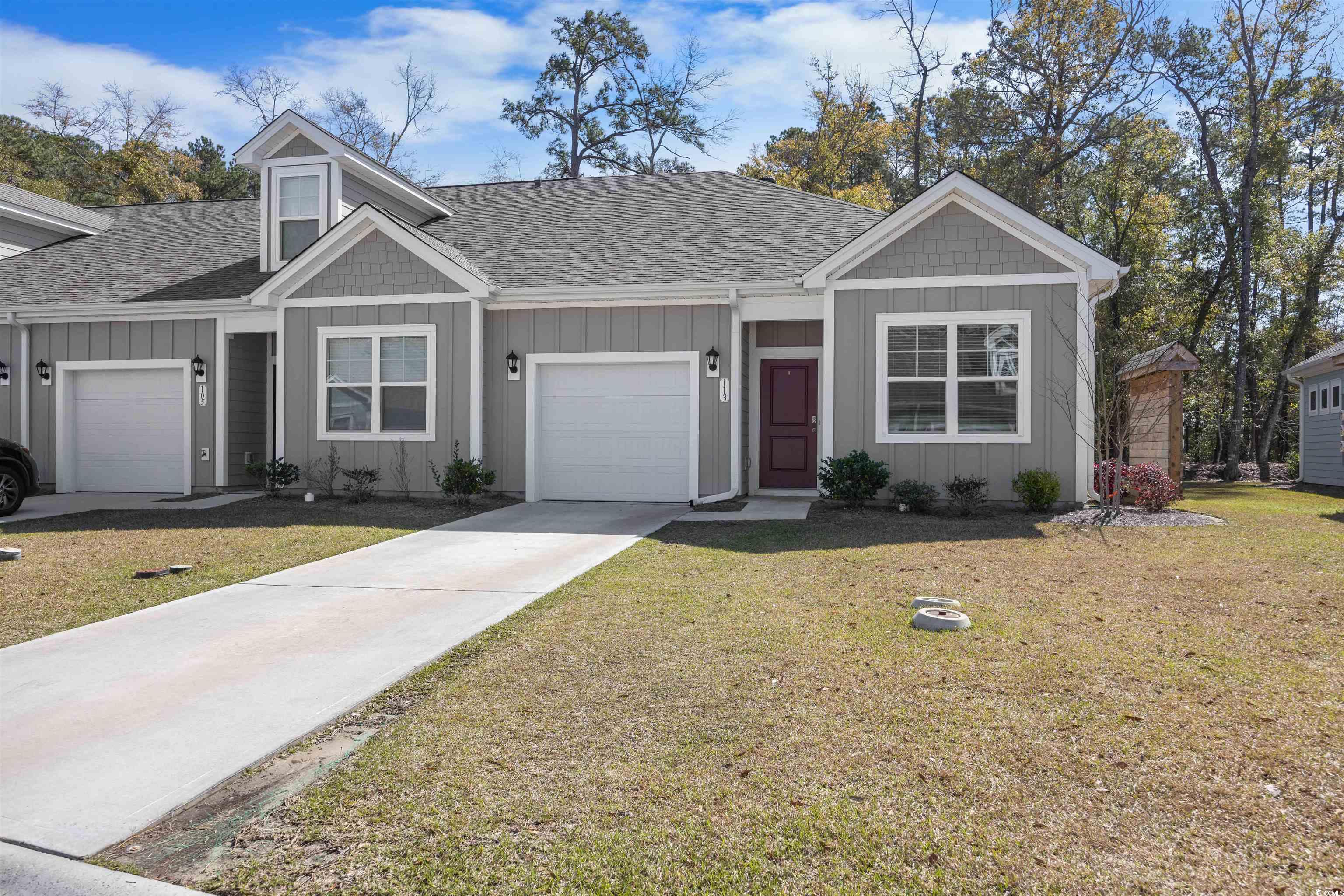113 vineyard place is located in the highly sought after neighborhood of litchfield plantation in pawleys island sc. this recently built villa offers a 3 bedroom, 2 bathroom floor plan with many upgrades including recent painting of the interior. the living, dining and kitchen area features an open floor plan with laminate flooring, solid surface countertops and stainless steel appliances. homeowners of litchfield plantation enjoy the best in low country living exemplified with entrance by the gate house down the magnificent avenue of the oaks to the old plantation house which now serves as the neighborhood club house. other wonderful amenities include swimming pool complex overlooking the rice fields, private ocean front beach house at pawleys island, and a marina with access to the icw / waccamaw river. litchfield planation is located with easy access to all the local, laid back lifestyle of pawleys island with great shopping, sumptuous restaurants, terrific golf just outside the gates. all the fun of myrtle beach is located just 20 miles north and the historic beauty of charleston sc only 60 miles south.
