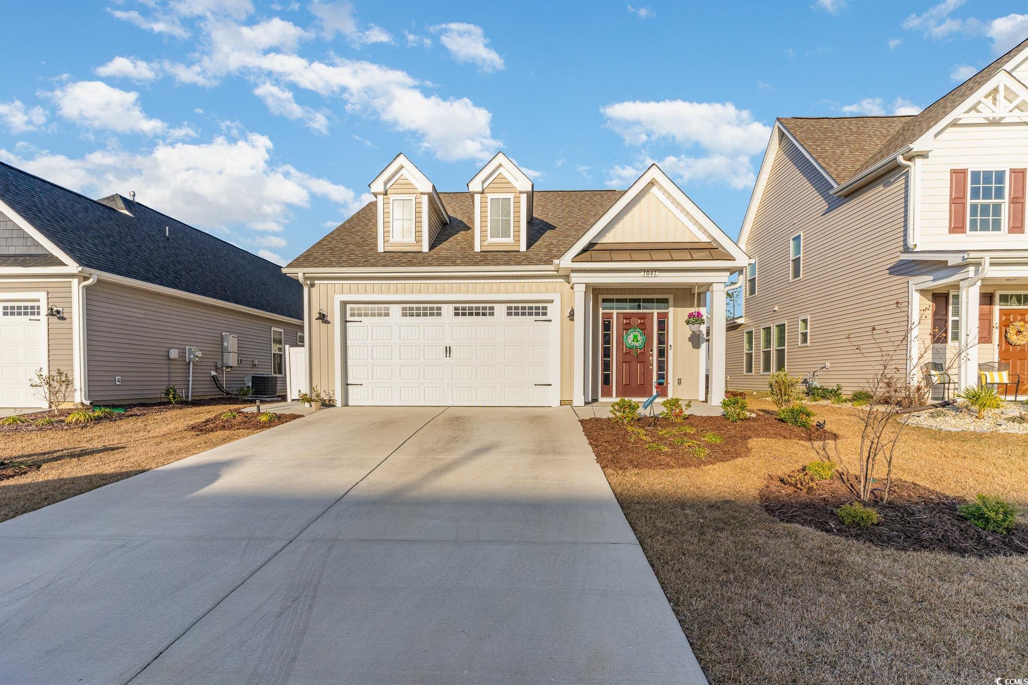 ***open house this sunday, 3/24/24 from 1:00 to 3:00***  located in the highly desirable bridgewater community, 1041 cascade loop in little river, sc, offers an exceptional opportunity to own a 2-year-old home without the wait of new construction. this beautifully maintained 3-bedroom, 3-bathroom home spans just over 2000 square feet, providing ample space and comfort. the primary bedroom boasts an attached bathroom and walk-in closet, while an additional bedroom and bathroom are conveniently located on the first floor. upstairs, a loft space, third bedroom, and third full bathroom offer flexibility and privacy. the seller has thoughtfully added ceiling fans, an extended rear patio, trash stash, blinds, and a screened-in porch to enhance your living experience.  the bridgewater community features an array of fantastic amenities, including a 5,000-square-foot clubhouse with a state-of-the-art fitness center offering virtual fitness classes through the wellbeats™ system. enjoy the resort-style pool with lap lanes, surrounded by lounge spaces and private cabanas, a pickleball court, fire pit, kayak launch, and an enormous outdoor cookout area at the covered pavilion featuring grills and televisions. additionally, residents can take advantage of a community garden, dog park, and walking trails.  conveniently located just across highway 9 from mcleod seacoast hospital, and a short 5-minute drive to cherry grove beach, this home offers both comfort and convenience. don't miss out on this opportunity to live in the sought-after bridgewater community without the stress of building new!