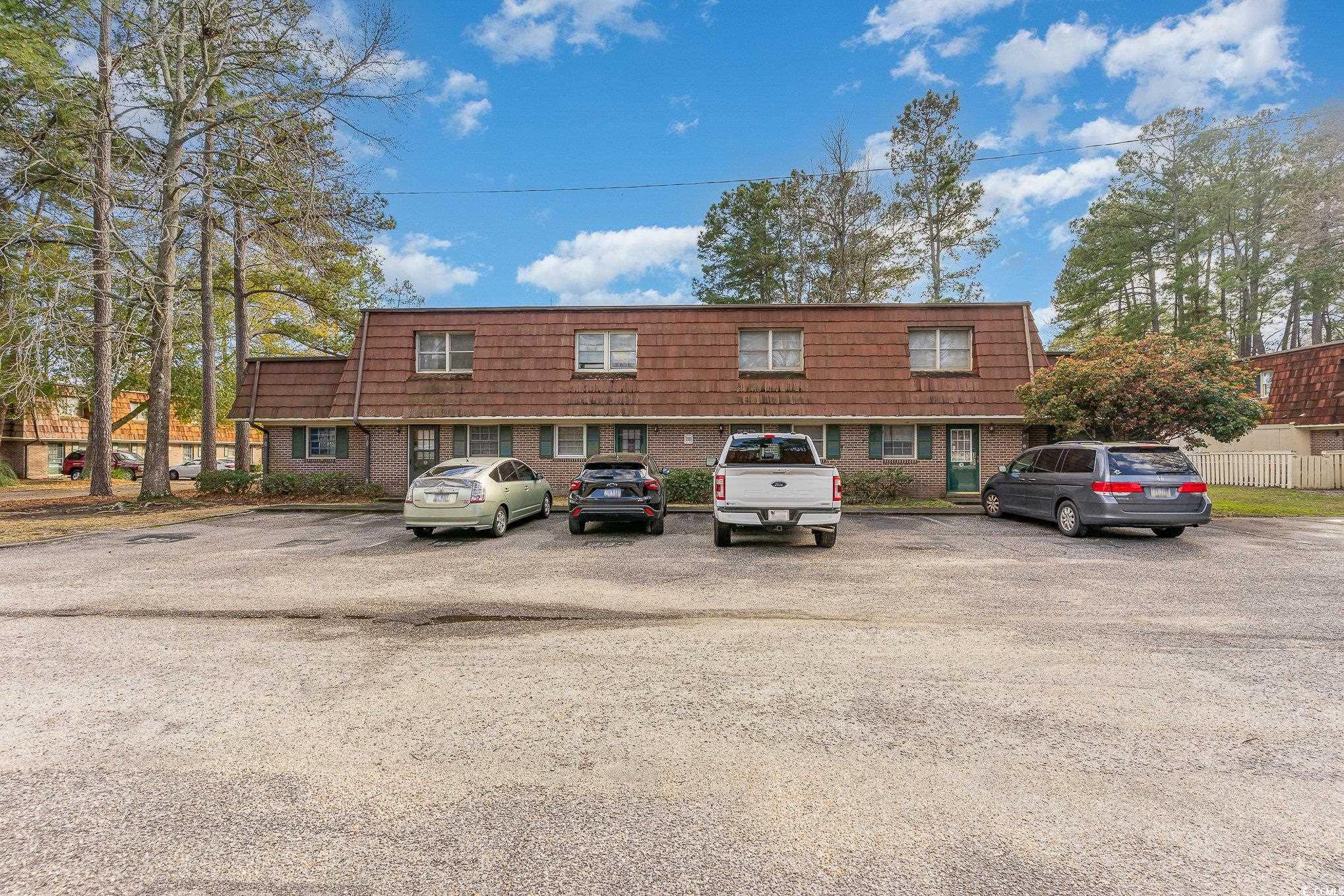 perfect location!  this unit is close to coastal carolina university, hgtc, conway hospital and a short drive to the beaches, attractions, downtown conway and many restaurants and shopping attractions. hoa includes trash, water, sewer, pest control, building insurance, property maintenance, landscaping and two pools.  perfect for primary residence, second home or investment property.