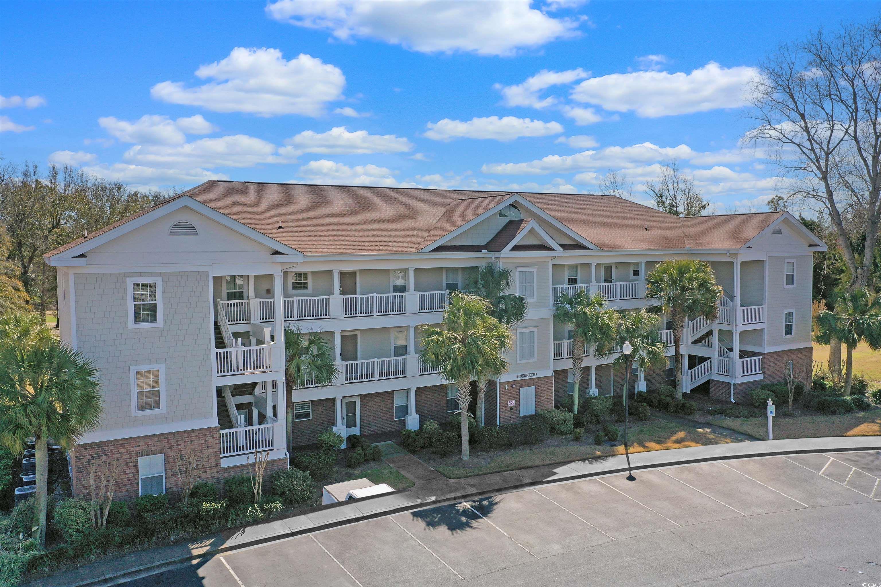 introducing this 3 bedroom 2 bath 2nd floor end unit condo located in the popular ironwood at barefoot resort complex. upon arrival you will notice the coordinated furnishings, tile & carpet flooring, and a spacious living/dining combo area that showcases a sliding glass door that opens up to the relaxing balcony over looking the 14th green & the 15th tee box of the norman course and a glimpse of boats going by on the icw. the kitchen is equipped with a white on white appliance package, ample counter & cabinet spaces, and a delightful breakfast bar. the master bedroom features tranquil golf views, a ceiling fan, a walk-in closet, access to the master bath hosting a single sink vanity, a comfort station, and a timeless tub/shower combo. this condo is completed with two additional bedrooms, a full guest bathroom, laundry closet with stackable washer/dryer, along with extra closet space. ironwood is one of barefoot resort & golf’s premier neighborhoods. offering the only expanded amenity package for golf villa owners and guests, ironwood offers basketball, sand volleyball, tennis courts, and reading gazebos in addition to the neighborhood pool. ironwood is the largest golf villa community in barefoot with 18 buildings and is much sought after by returning guests and visitors to the resort. barefoot resort & golf is a world-class 2300 acre master-planned community located about 1½ miles from the atlantic ocean. bordering the intracoastal waterway, barefoot resort & golf is an amenity-rich community of 27 different neighborhoods. owners enjoy 4 award winning signature golf courses designed by the world’s greatest designers, 2 multi-million dollar club houses, a deep water marina, miles of walking/biking paths, the largest salt water swimming pool in south carolina, on-site restaurants and conference facility, along with a private beachfront cabana. when you expect it all and demand the best, but at a value; barefoot resort & golf is your only choice. this condo provides you close proximity to all the attractions and amenities of north myrtle beach and myrtle beach, with fine dining, wonderful world-class entertainment, fishing piers, and exciting shopping experiences on the grand strand. just a short drive to medical centers, doctors’ offices, pharmacies, banks, post offices, and grocery stores.