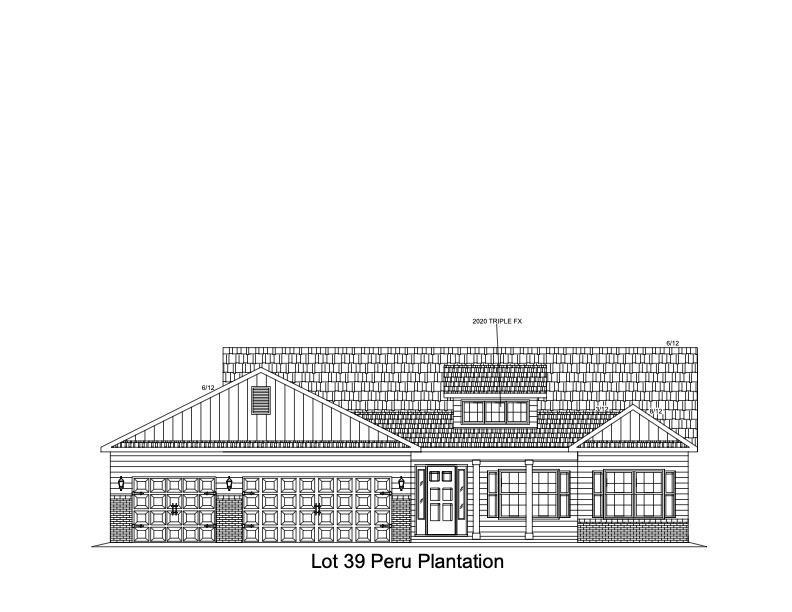 this sullivan plan has it all! open concept home with a modern open design on a spacious lot. this floor plan features lots of windows and 9ft. ceilings allowing natural light to flow in. the living and dining area are adjacent to the kitchen which makes entertaining effortless. this kitchen includes granite countertops, aristokraft™ shaker style cabinets, and stainless appliances. come see all the insightful features designed with you and your lifestyle in mind including a split bedroom layout, beautiful yet durable waterproof  laminate flooring in the main living areas and carpet in the bedrooms.  your primary suite, separate from the other bedrooms, includes a large shower, a double vanity, closet, plus a separate linen closet for additional storage. enjoy the coastal breezes on your covered back porch.  peru plantation is a premier neighborhood and located in historic georgetown, sc.  peru plantation is on 173 acres of absolutely stunning grounds with rich history and majestic oak trees.  building lifestyles for over 35 years, we remain the premier homebuilder of new residential communities and custom homes in the grand strand and surrounding areas.  we are three-time winners of the best home builder award from wmbf news best of the grand strand.  in 2023, we were also voted best residential real estate developer in the myrtle beach herald readers' choice awards and best home builder in the sun news best of the beach contest.  we began and we remain in the grand strand, and we want you to experience the local pride we build today and every day in horry and georgetown counties.  we are dedicated to excellent craftsmanship and customer service and each home is built with pride.  each home here in peru plantation will be adorned with low country charming front porches, brick accents, fully finished and painted two car garages and back covered porches that will be great for entertaining.  take comfort in one of our newly constructed homes that has a reputation for quality and value. whether you are a first-time home buyer or looking for your next home, we are excited to welcome you home at peru plantation!