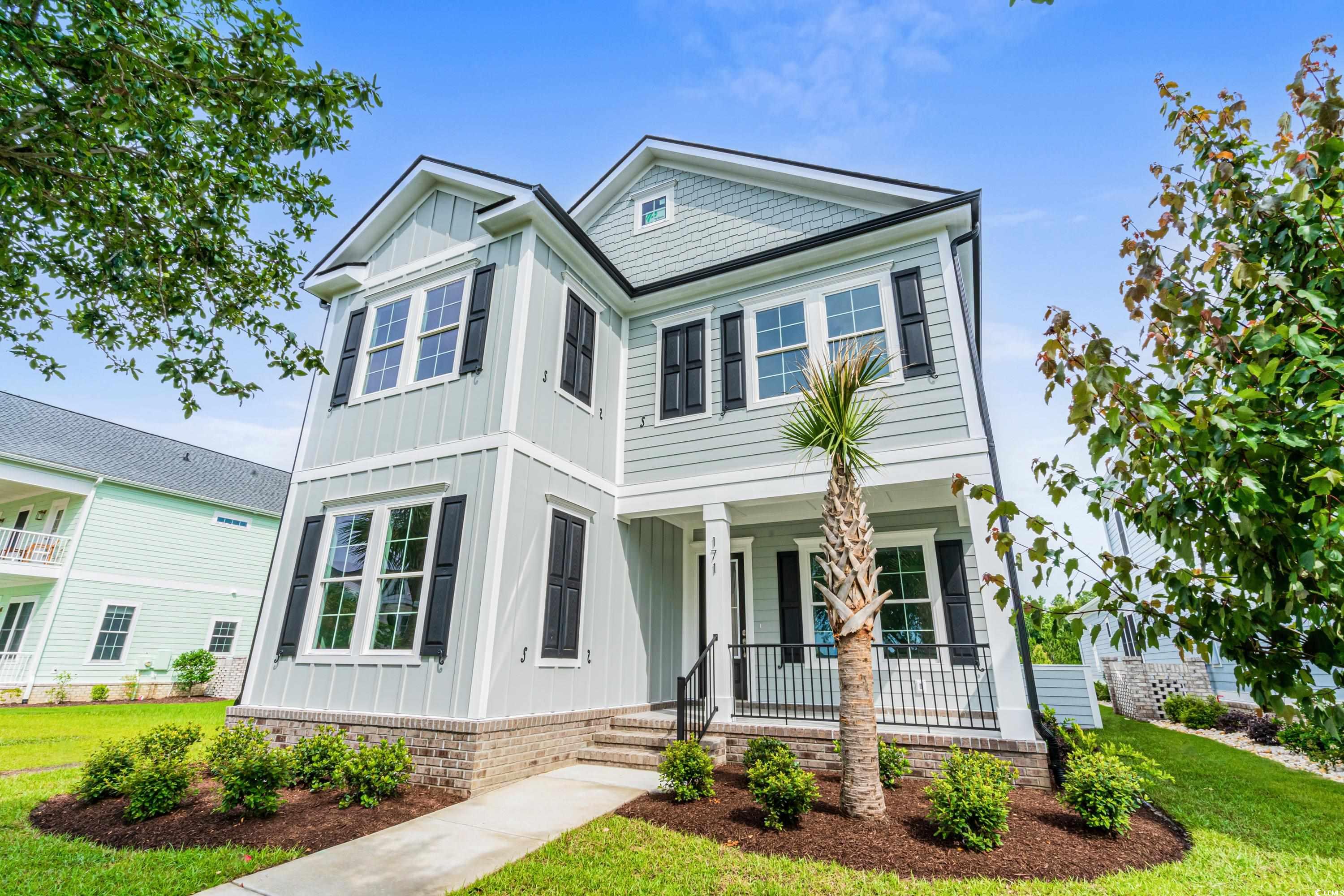 new construction available late april! this 6 bedroom, 4.5 bath is located in the prestigious waterway palms plantation neighborhood in carolina forest. walk into this gorgeous home with a large foyer that leads to all this home encompasses! upon entering there is a bedroom with glass double doors which could also be used as a study/office. down the foyer opens up to a large living room, open kitchen with formal dining. a butler style cabinet that leads to a huge walk in pantry with built in shelves. master bedroom boasts a tray ceiling and a beautiful walk in-closet with built-ins. primary bathroom has beautiful double vanity, walk in tiled shower and a large garden tub for soaking the stress away. mud room located downstairs for drop off and laundry. a half bath for guests in hallway. follow the stairs up and have a loft area with a built in cabinet for hosting or serving. with a 2nd washer/dryer room in the loft. 4 bedrooms on the 2nd floor. 2 bedrooms have a jack and jill bathroom, other 2 bedrooms have bathrooms right outside.   outside has a built in grill and sink for cooking and entertaining guests with a larger backyard. a nice breezeway that leads you to your 3-car garage! a definite selling point in this neighborhood. don't miss your opportunity to enjoy this custom home. 20 minutes from the beach and surrounded by all you could need!