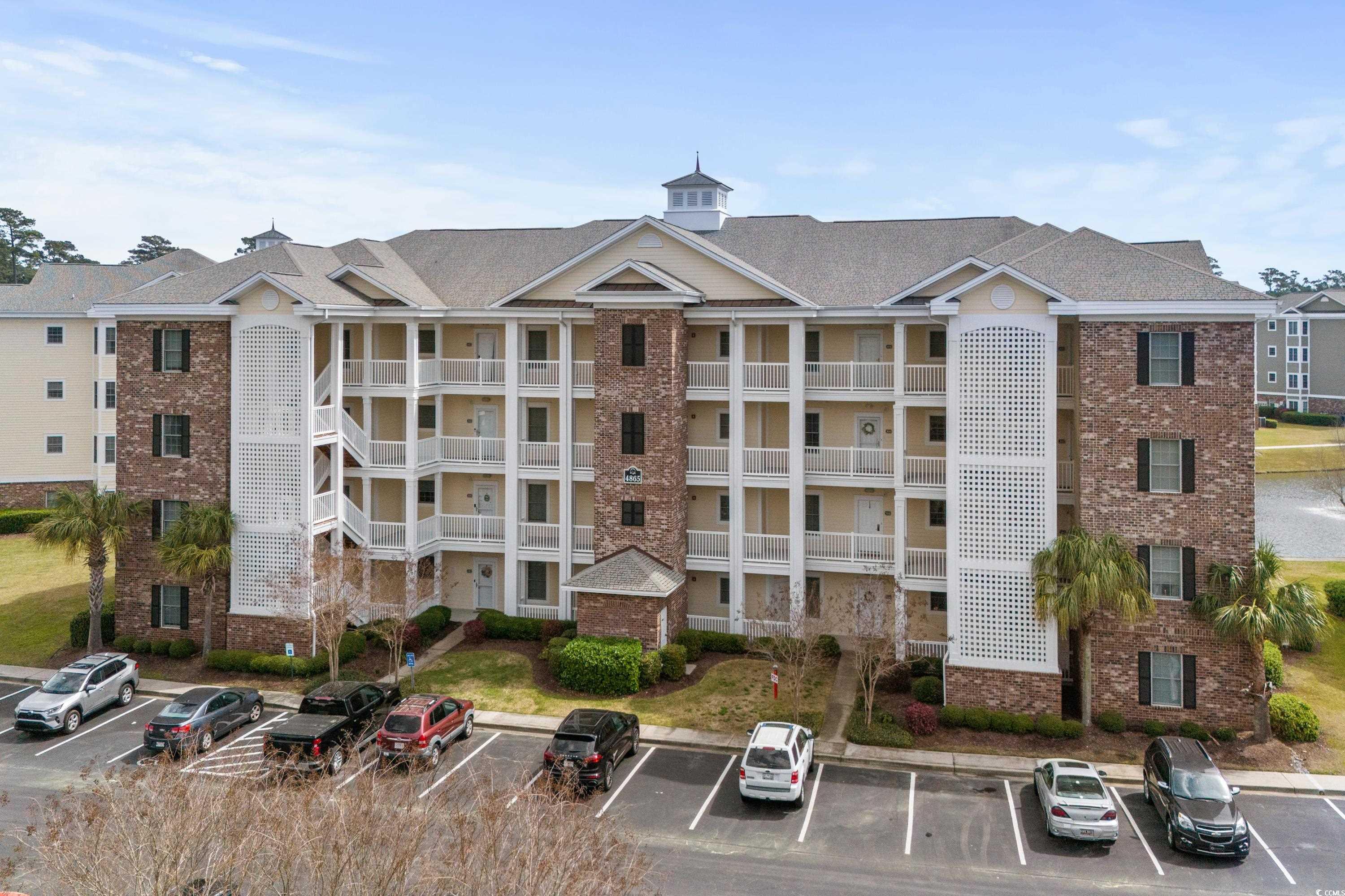 welcome to magnolia pointe in the heart of myrtle beach, sc! this 2 bed 2 bath golf villa is perfect for your second home escape to the beach, laid back primary residence or income producing investment property. this beautiful property is just a golf cart ride from the beach, popular attractions like broadway at the beach or the championship 36 hole layout of myrtlewood golf course.  this truly turnkey condo has been recently updated with fresh paint, new microwave and new luxury vinyl plank (lvp) flooring. the a/c unit works great and is maintained with a service contract that performs diagnostic services twice a year.  enjoy your morning coffee on your sun drenched 3rd floor balcony over looking a large pond with a fountain. the balcony is adorned with the popular multi dimensional e-z breeze enclosure system.  you can either slide the mobile vinyl panels up or down to allow the gentle beach breeze blow through or keep all the panels closed so even on a rainy day you stay dry.  as you step inside, you're greeted by an inviting atmosphere that seamlessly blends comfort and style. this fully furnished and spacious living area invites you to unwind after a day on the course or at the beach.  don't miss your chance to own a piece of paradise in myrtle beach. schedule your showing today and start living the coastal lifestyle you've always dreamed of!