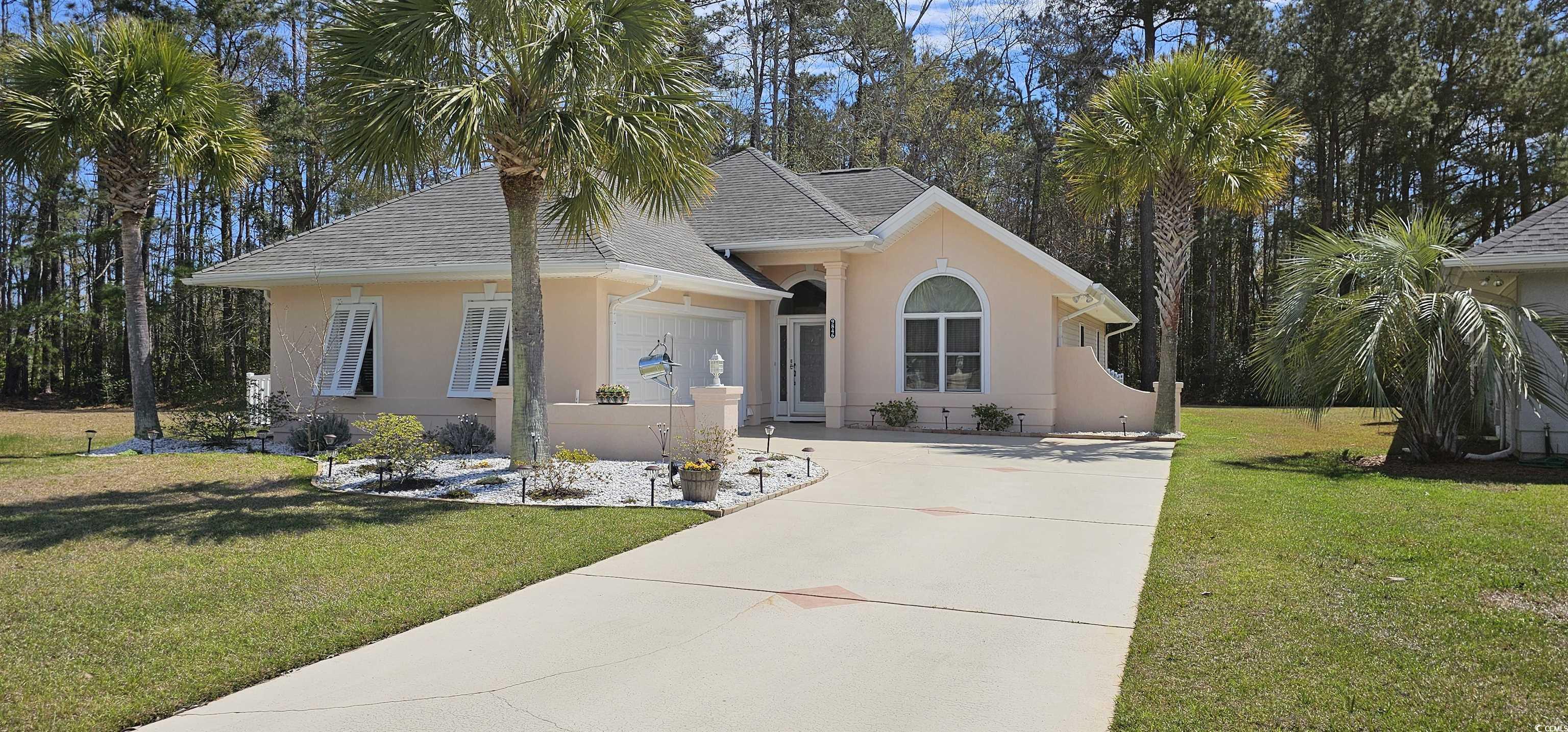 a must see for your forever or 2nd home at the beach! a pristine property that is move-in ready, 3 bedrooms, 2 full baths, one level, 2-car garage, in a cul-de-sac with a fenced yard. located in desirable cypress keyes, with community pool & clubhouse, centrally located in murrells inlet, close to restaurants, shopping, the marshwalk & beaches. open spacious floor plan. amazing large updated kitchen, perfect for entertaining with newer ss appliances, 5 burner, double oven range, 2 pantries, soft-close cabinets & newer quartz countertops. laundry area is conveniently located in kitchen, as well as a utility sink in the garage. both bathrooms have been updated. the master bathroom has a beautifully tiled walk-in shower with seat. the carolina room adds to the spaciousness of the entire living area with newer sliding door to your private large, 3-season room with vaulted ceiling, for morning coffee, afternoon bird watching or reading & evening relaxation. home includes newer pella windows, hunter douglas wooden blinds, hunter fans, hickory hardwood engineered floors thru-out home & no popcorn ceilings. hoa fee includes basic cable & trash pickup. all measurements are approximate & should be verified by buyer.