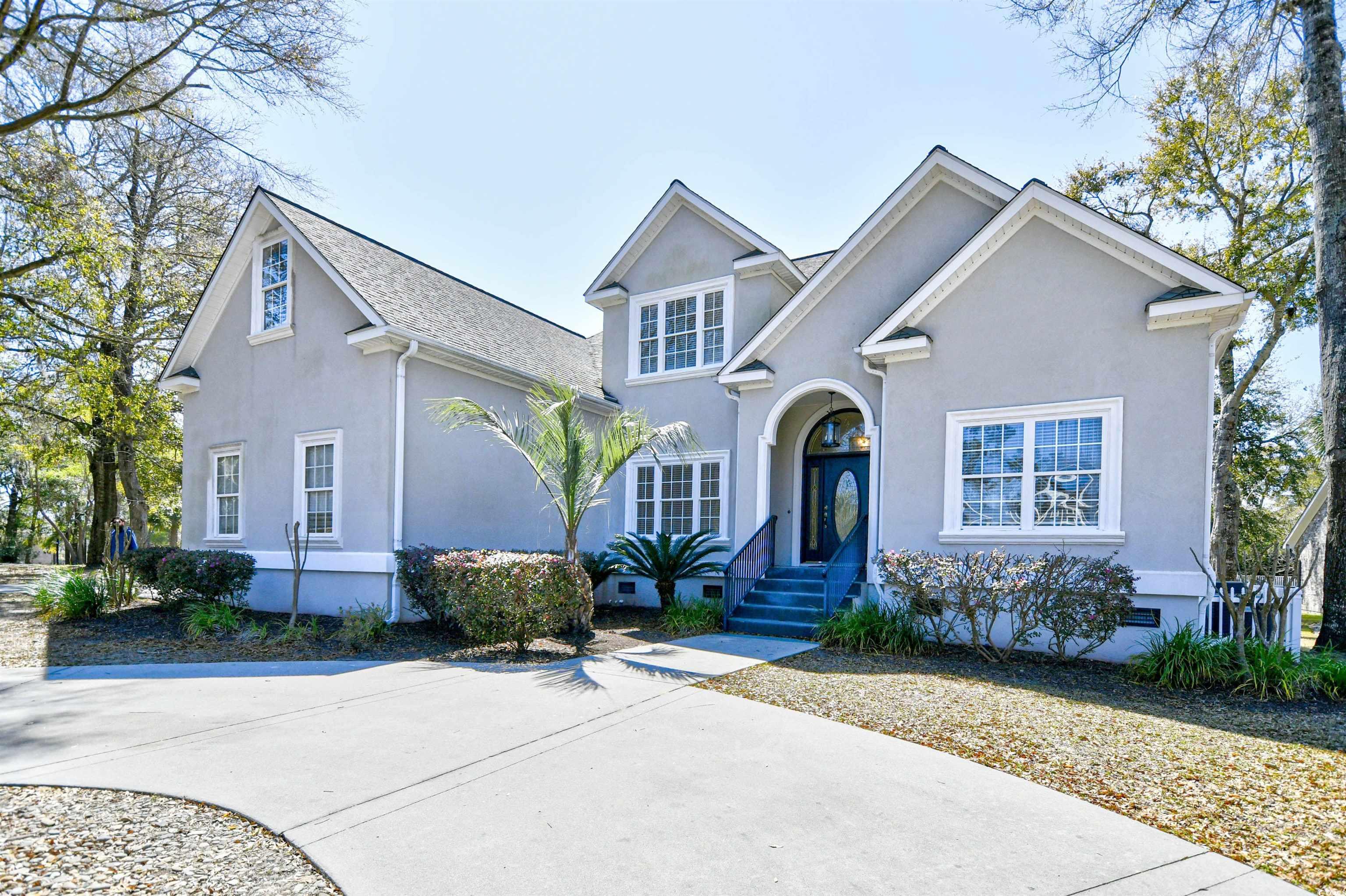 big landing plantation is a private, gated community with fantastic amenities! a true, hidden gem with 100+ year old live oaks, a pier with day docks along the intracoastal waterway, pool area and large clubhouse with a large banquet room and kitchen. if you are looking for something that is very quiet this, is it. the home features 3224 heated square feet and 4146 square feet under roof. there are 4 bedrooms with 3 and half baths, office, formal dining, large living room with fireplace, beautiful hardwood flooring, large kitchen with new granite counter tops, new stainless-steel appliances, and large master suite all on the first floor. off the living room is a large, covered porch overlooking the large back yard large enough for a pool. you will love the large 3 car garage with ample room for all your items. the upstairs offers three bedrooms with 2 baths, a large media room, and large exercise room. a must see and fantastic opportunity! big landing borders vereen gardens which is only two minutes from downtown calabash, 10 minutes from sunset beach and north myrtle beach and is within a mile of medical facilities. an absolutely fantastic setting and location!