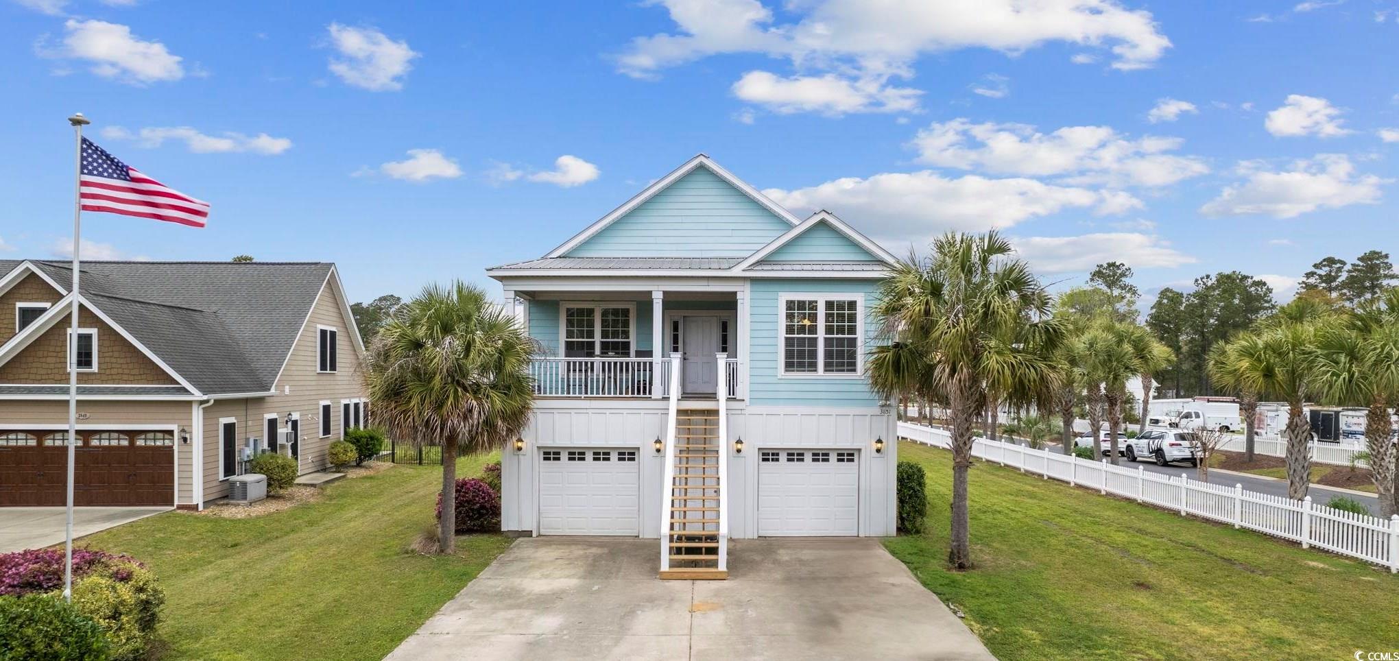 ***best location in murrells inlet*** located between the famous marsh walk/inlet and the wacca wache marina/intercoastal waterway! this beautiful custom built 5 bedroom & 3 full bath home is waiting for you! no hoa here! bring your boat, golf cart and rv!  open floor plan with lots of natural light. the main living area hosts a master bedroom suite, 1 large bedroom, as well as a full guest bathroom, kitchen, living room, dining room and laundry room. downstairs you will find 3 other large bedrooms, the 5th bedroom /mother in law suite has its own bar/sink area that easily can be a kitchenette.  enjoy the huge backyard with plenty of space to entertain and cook out on your front balcony. attached oversized 2 car garage with plenty of extra parking in front as well! this is the place you want to be located here in the inlet! you are conveniently situated off hwy 17, you're just minutes away from the beach, the marshwalk, brookgreen gardens, huntington beach state park, premier golfing, shopping, dining, and entertainment.  book your showing today! welcome home!