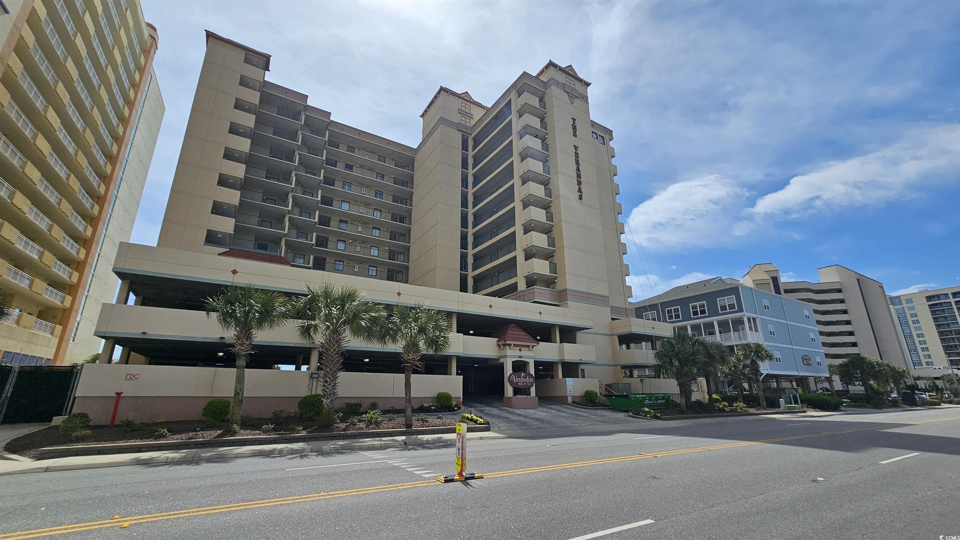 experience the epitome of coastal living at the verandas in north myrtle beach! this exquisite oceanfront condo features 4 bedrooms and 3 bathrooms, accommodating up to 10 guests for an idyllic beach retreat or lucrative investment opportunity. upon entry, you're welcomed by a modern kitchen boasting granite countertops, new cabinets, and refrigerator. the breakfast bar offers a charming space for casual dining. the bathrooms have been thoughtfully renovated with new countertops, cabinets, and a luxurious double sink. the master bathroom is a haven of tranquility, showcasing a rejuvenating garden tub. luxury vinyl plank (lvp) flooring graces the entire condo, enhancing its allure. picture waking up to the gentle melody of ocean waves; both the living area and master bedroom lead out to a spacious balcony, granting mesmerizing ocean views and invigorating sea breezes from the great blue atlantic. dive into resort-style amenities including an outdoor pool, hot tub, lazy river, and a private walkway leading directly to the beach. secure storage is provided by owner's locked outside and inside closets. the verandas enjoys a prime location steps away from an array of shops and diverse dining options, with vibrant entertainment on ocean drive's main street. golf aficionados will relish the proximity to premier golf courses there is also dining shopping and attractions close to you. don't let this opportunity slip away!. buyer is responsible for verification.