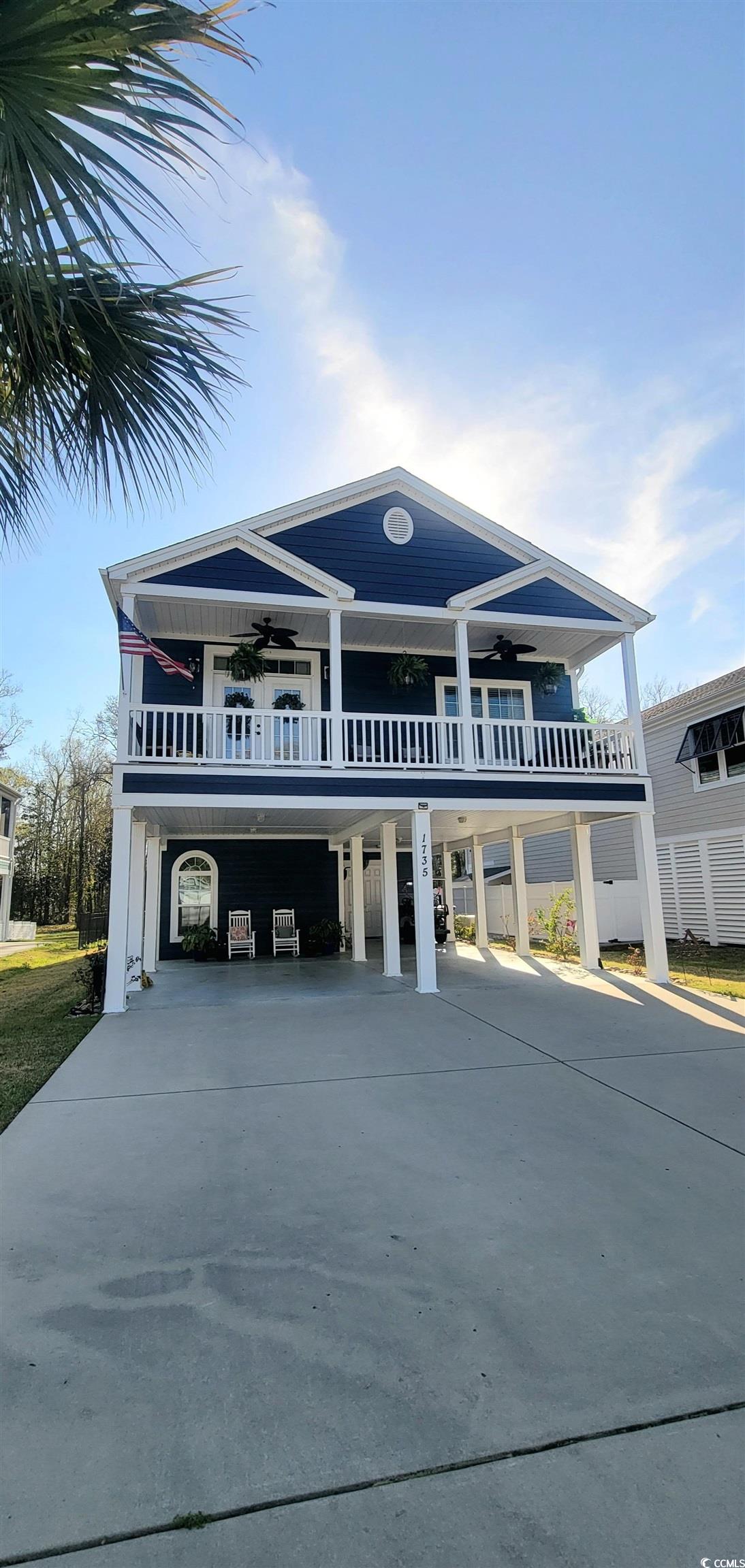 what a beautiful beach home!  so conveniently located to everything that north myrtle beach has to offer and no hoa! this home is well appointed with many upgrades including an elevator and stunning hardwood floors. with an open concept floor plan, 3 bedrooms and 3 full baths, you will be able to entertain many family and friends during those long summer days. the 1st floor has a large family room and one of the full baths making it very convenient.  there's a large covered front porch, a rear screened in porch, and yet another covered porch to enjoy the serenity of your fenced in yard and custom built fire pit!  underneath this raised home is also a great place to entertain and keep you in the shade! a very short golf cart drive to cherry grove beach and a very short drive to the icw. schedule a showing today!