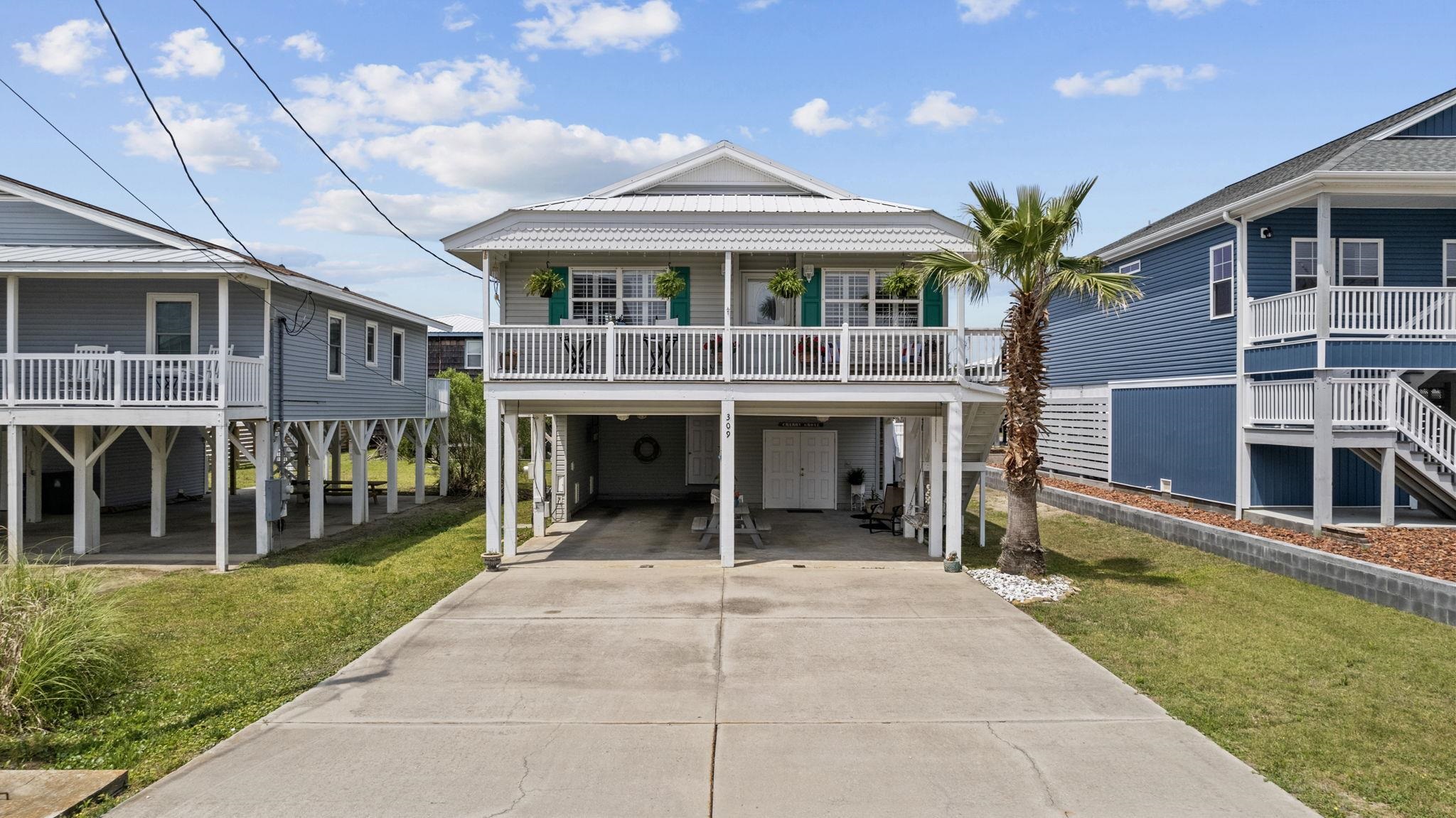 ***open house sat april 27th 1-3 pm*** this is it! it's the opportunity you've been waiting for - to own your slice of paradise in the coveted cherry grove area of north myrtle beach, without the constraints of an hoa. this charming four-bedroom (one is non-conforming) two-bathroom home exudes character and warmth, with its unique charm and custom upgrades. nestled just one and one-half blocks from the beach and conveniently situated across from a beach access, this home offers the quintessential beachside lifestyle. stroll to nearby shops, restaurants, and the iconic cherry grove fishing pier, immersing yourself in the vibrant coastal atmosphere. step inside to discover a well-maintained interior boasting custom touches throughout. from the beautifully tiled primary bathroom to the elegant tongue and groove ceiling, every detail has been thoughtfully crafted. the kitchen, a focal point of the home, features granite countertops, stainless steel appliances, and a custom peninsula with additional cabinets - perfect for all types of gatherings. relaxation awaits on the front or back deck, where you can savor your morning coffee or unwind with your favorite afternoon beverage. plantation shutters adorn the windows, adding a touch of elegance, while a versatile flex space provides endless possibilities - whether as an office, fourth bedroom, exercise space etc. embrace the outdoor lifestyle with easy access to heritage shores nature preserve for tranquil walks and the cherry grove boat ramp for aquatic adventures along the intracoastal waterway. golf enthusiasts will delight in the plethora of nearby golf courses, ensuring endless opportunities for recreation and leisure. whether you're drawn to shopping, dining, golfing, fishing, boating, or simply soaking up the sun, this home offers it all. don't miss your chance to experience coastal living at its finest - schedule a viewing today and prepare to fall in love. your beachside oasis awaits!
