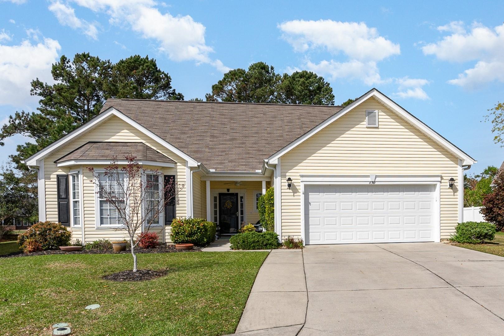 welcome to hidden lakes village, where coastal charm meets modern luxury in the heart of little river, sc! step into this meticulously crafted 3-bedroom, 2.5-bathroom home and be greeted by an open floor plan designed for effortless living and entertaining. the master suite offers a spacious retreat with a walk-in closet, double sinks, and a luxurious walk-in shower, while all bedrooms are conveniently situated on the main floor for added privacy. upstairs, a versatile bonus room/loft awaits, perfect for a home office or media room.  the heart of the home is a stunning kitchen adorned with quartz countertops and a pantry, inspiring culinary creativity at every turn. outside, a sprawling yard boasts picturesque views of the 3rd tee box of river hills golf course, providing the perfect backdrop for outdoor gatherings. enjoy al fresco dining on the screened-in porch or unwind under the pergola on the covered patio.  hidden lakes village offers more than just a home; it presents a lifestyle of convenience and leisure. with dining, entertainment, shopping, and world-class golf courses just moments away, every day is an opportunity for adventure. embrace the coastal lifestyle and make this exquisite home yours ? schedule your showing today and discover the beauty of hidden lakes village!