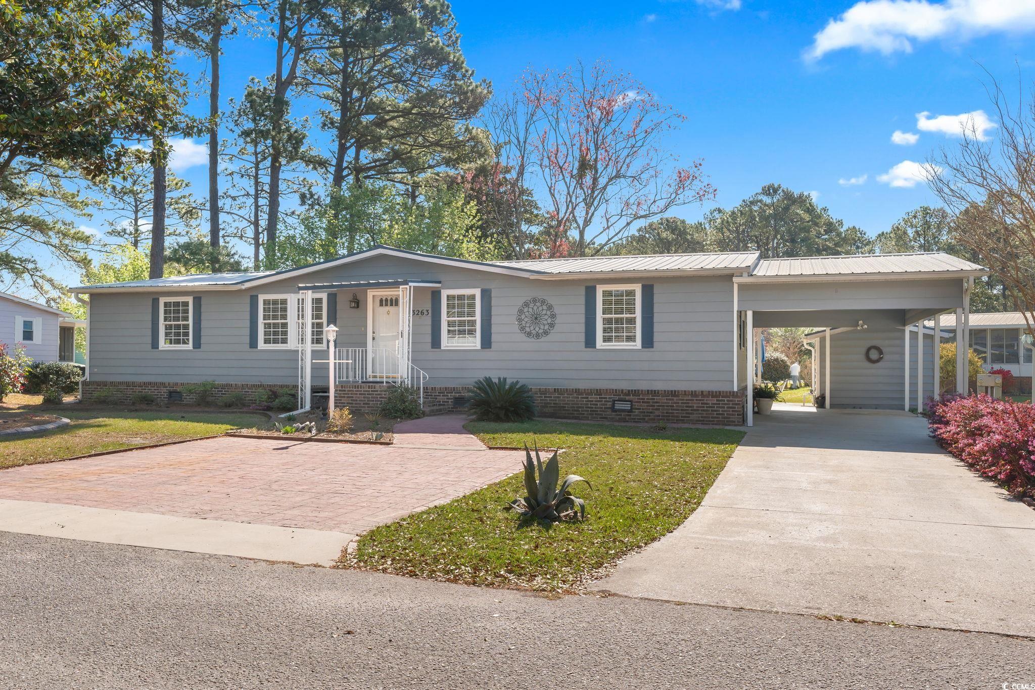 welcome home to this lovely 3 bed/2 bath ranch style manufactured home. if you are looking for the relaxed, low-maintenance lifestyle in a 55 and over community, ocean pines is the place for you. as you drive up, you won't be able to miss the beautiful landscaping surrounding the property. once inside, you will be wowed by the spaciousness of all of the rooms. home comes complete with all appliances including freezer located in laundry room. all bedrooms have walk-in closets providing lots of storage. sit and relax in the 22 x 9 sun porch room or go outside and enjoy the summer breeze on the grilling patio. plenty of parking with two driveways. room for your car and a golf cart. detached storage shed provides a place for all of your tools. 50 year roof installed in 2016. hvac in 2019. there is a community amenity center which features two pools, an exercise room, a library, and much more to complement the frequent community scheduled events. just 2 minutes to the sandy beaches of the beautiful atlantic ocean and close to shopping, dining, entertainment and golf.  all measurements and square footage are approximate and not guaranteed. buyer is responsible for verification.