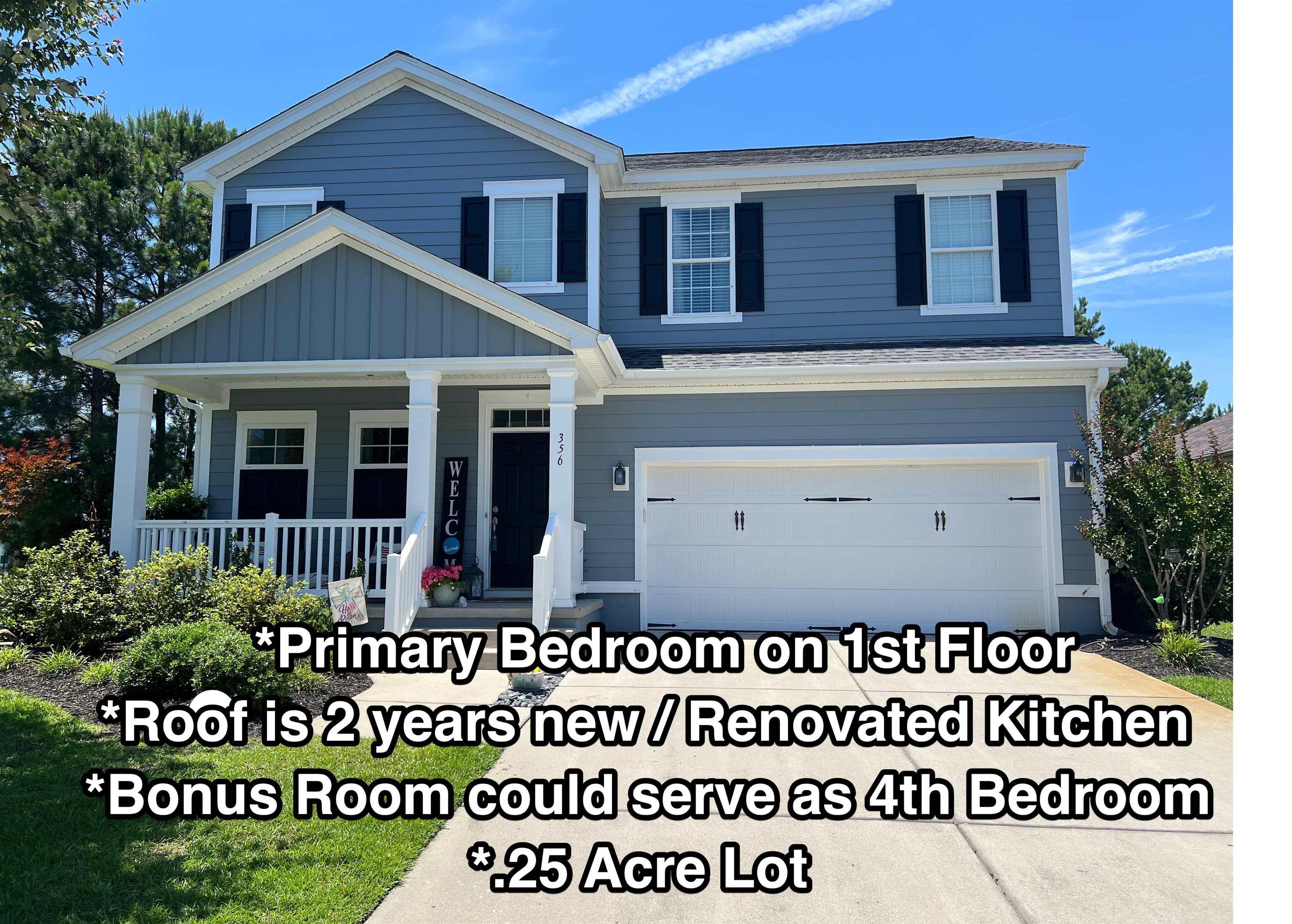 discover the perfect blend of comfort, convenience, and privacy in this exquisite 3 bedroom, 2 1/2 bath home, nestled in a serene neighborhood setting. as you step inside, you'll be greeted by an inviting atmosphere, where every detail has been thoughtfully curated for modern living. boasting a versatile layout, this home features a bonus room that could easily serve as a 4th bedroom. whether it's a guest suite, home office, or playroom, the possibilities are endless! storage will never be an issue with this home as it is loaded with extra storage space including a walk-in attic. indulge your inner chef in the beautiful kitchen, where you'll find sleek countertops, stylish cabinetry, and a full suite of appliances, all less than 1 year old! all the carpet is brand new through out, with some fresh paint on most of the walls as well as a roof less than 1 year old.  outside you'll discover quite a bit of privacy surrounded by lush landscaping and mature trees. relax on the patio with a good book, host gatherings with friends and family, or simply enjoy the tranquility of your secluded backyard retreat.  square footage is approximate and not guaranteed. buyer responsible for verification.