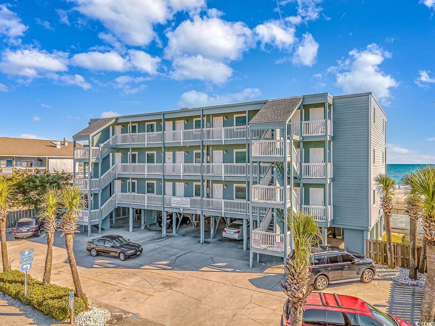 beautiful oceanfront unit in one of the most desirable areas on the grand strand! just steps to the sand and right beside the garden city pier with entertainment, shopping and night life. this is a one bedroom one bath condo with a great use of space that sleeps six! sit out on your balcony and enjoy the waves crashing as well as all the beach action in the privacy of your own space. move in ready and fully furnished including a pull out sofa in living room. primary residence or great rental income potential for weekly or long-term rental. oceanfront pool and a storage unit located on the ground floor.