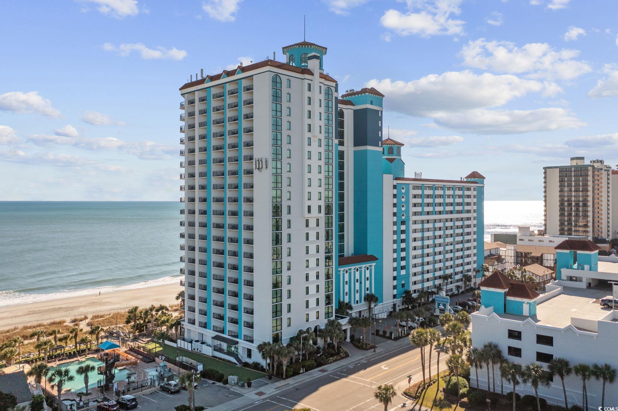 check out the stunning views in this 7th floor direct oceanfront unit at the highly sought after caribbean resort in myrtle beach! this rental machine can fill up your pocket quickly and also provide your family an incredible place to spend time as you wish soaking up the sun along the grand strand! all furnishings will convey with the sale! there are so many amenities available to you and your guests. indoor pools, outdoor pools, tiki bars, multiple lazy rivers, jacuzzi hot tubs, and even a starbucks across the street which is always a huge plus! located in the an excellent central area of myrtle beach nothing it has to offer is out of reach. come check out this beautiful view before it's gone and enjoy it all year long!