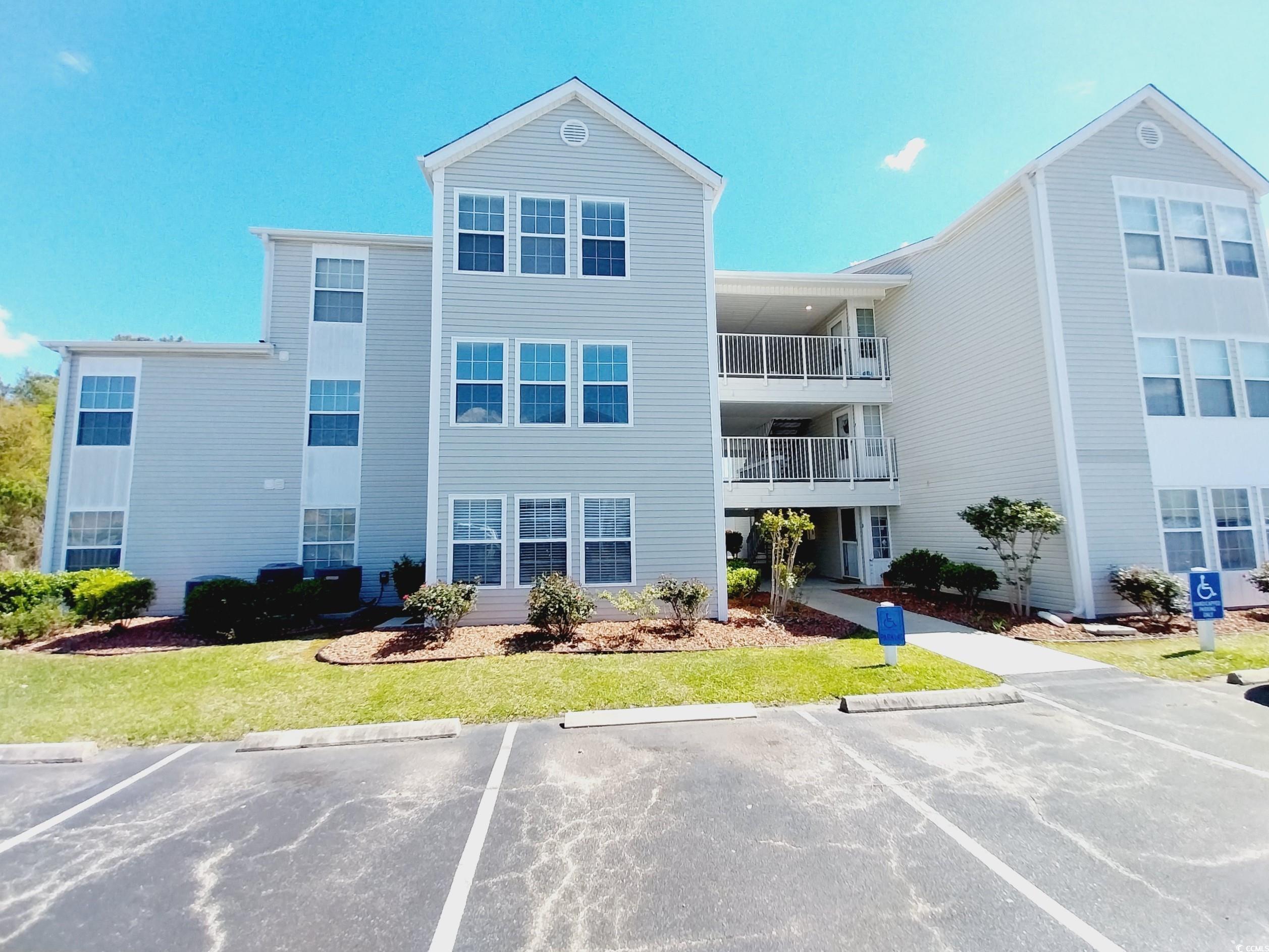 here is a great opportunity to own a 1st floor condo that is barely a 10 minute drive to the beautiful beach in surfside!  this 2 bedroom, 2 bath unit is in the desirable southbidge community and close to all the wonderful dining, shopping and recreation activities that myrtle beach and the grand strand offer.  plenty of natural light will be enjoyed, and the carolina room is a great place to relax and enjoy the beautiful weather that we experience throughout the year.  the hoa fee covers many amenities to make this home even more affordable; which includes the exterior insurance, water and sewer, trash, cable and internet, the nice pool to enjoy that is only steps away and more.  the building is next to a large pond, which offers another setting to relax and enjoy during your days.  to help the new owner make this home their own, with an agreed upon offer the seller is also providing a credit at closing to go towards any flooring or painting upgrades that are wanted.  call today to schedule your showing for this condo, you'll soon be living 10 minutes from the beach!!