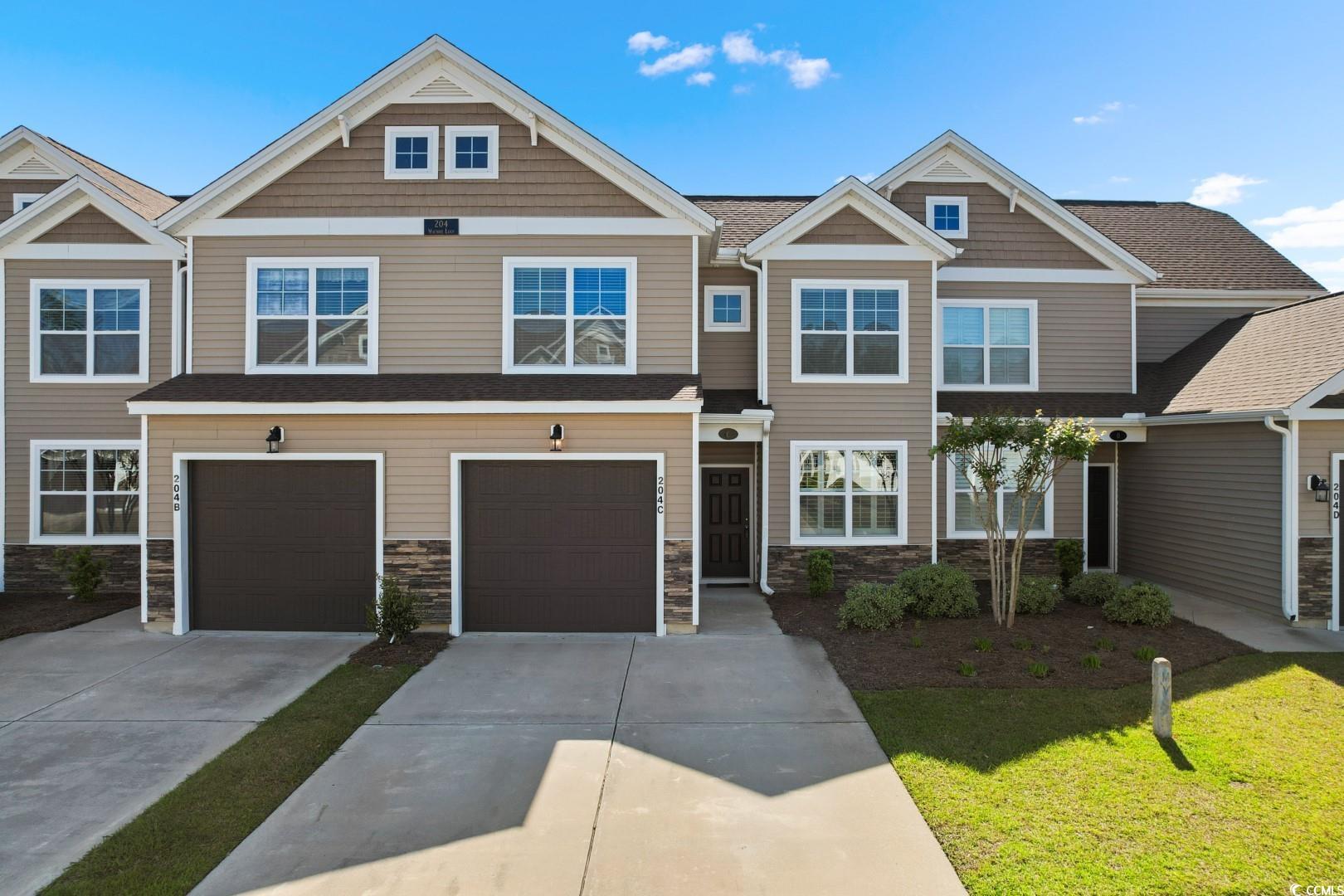 don't miss your opportunity to own this 3 bedroom, 2.5 bathroom townhouse style condo in the highly sought after community, berwick at windsor plantation. this unit features a spacious open floor plan of the main living areas, with tall vaulted ceilings and lvp flooring throughout the first floor. the kitchen is equipped with all stainless steel appliances, granite countertops, a work island, large breakfast bar, and pantry for extra storage. each bedroom includes plenty of closet space and easy access to a bathroom, while the master also features tray ceilings, double sink vanities and a large walk in closet! a loft at the top of the stairs makes the perfect playroom, office, or additional living space- the options are endless! enjoy afternoons relaxing on the screened in porch or grilling on the extended concrete patio, all with a quiet wooded view and privacy fencing on either side to separate from the neighbors. berwick offers a community pool & clubhouse, and is perfectly situated close to grocery stores, schools, shopping, dining, and just a short drive to the beach. you won't want to miss this. schedule your showing today!