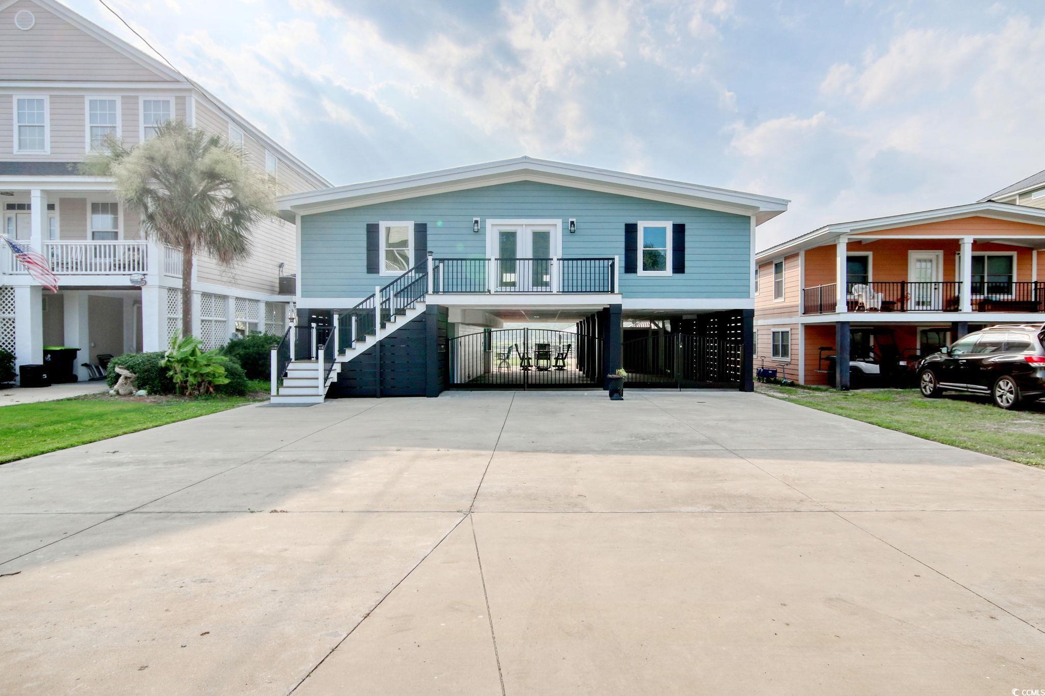 welcome to your beautifully updated home! this house has had some wonderful updates done in 2023! the home has had a new roof, new hardee plank siding, new windows, all new deck boards installed on front porch, the docks have been repaired, the roof was raised on the dock, and the hvac is about 3 years old. the owners also updated the outdoor shower and added an new awesome outdoor kitchen- it is great! new lighting has been added, all black fencing has just been painted as well.  the lower level storage is another great feature of this house, since all the living space is upstairs, makes for great storage! the home is being sold with almost all the furniture (1 composite furniture set and the teal/white barstools are not included), decor, linens, kitchenware (including additional ice machine for when you are having family and friends over). perfect yard for a pool to cool off in on these hot summer days and nights! the sellers have not rented this out, but this would make an amazing rental as well!