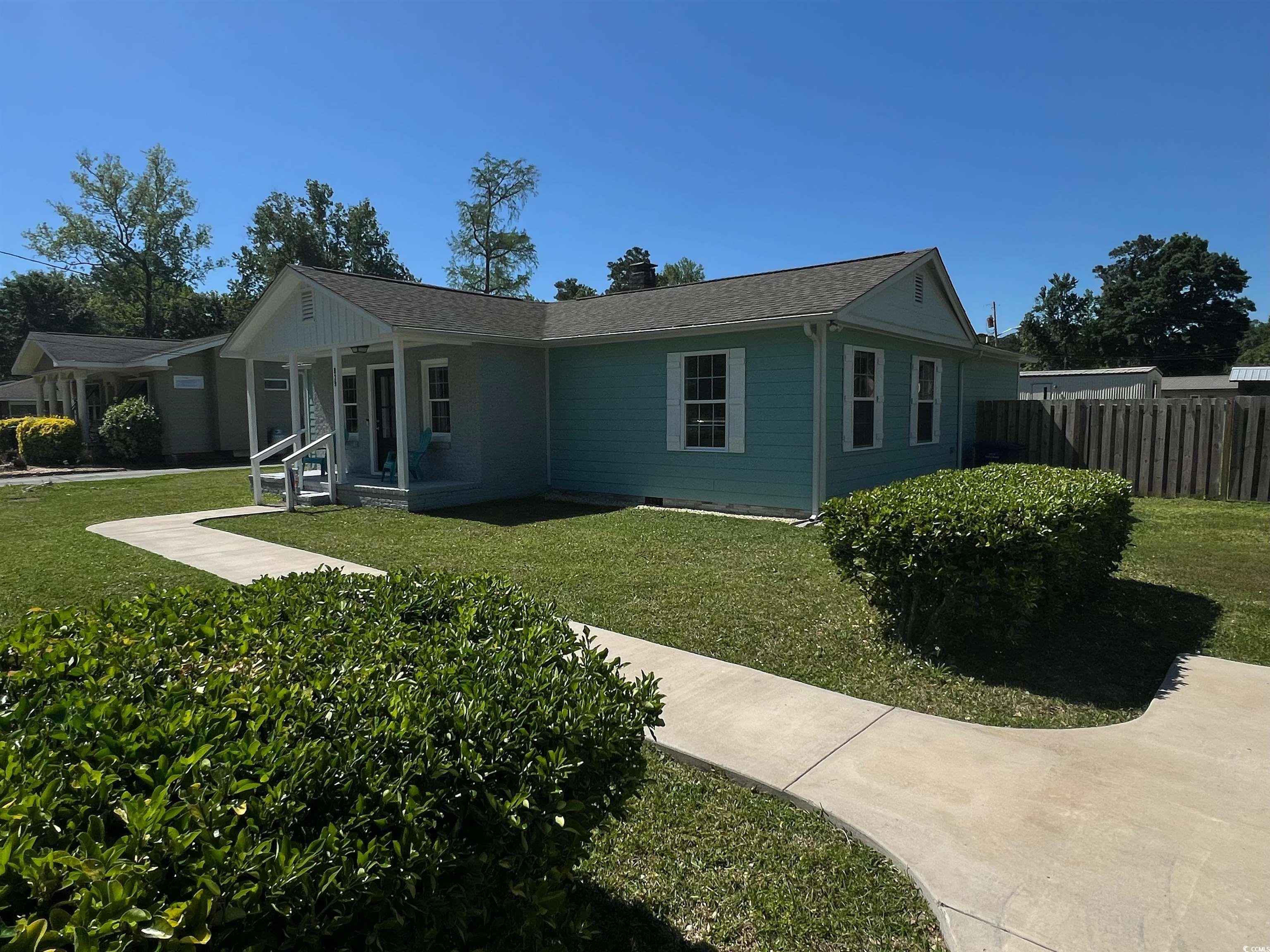 beautifully renovated 2 bedroom 2 bath home just a golf cart ride from the golden mile of myrtle beach!  stainless appliances, solid surface counters, beautifully upgraded bathrooms with tile showers.  roof 2020 and fenced back yard.  see it today!