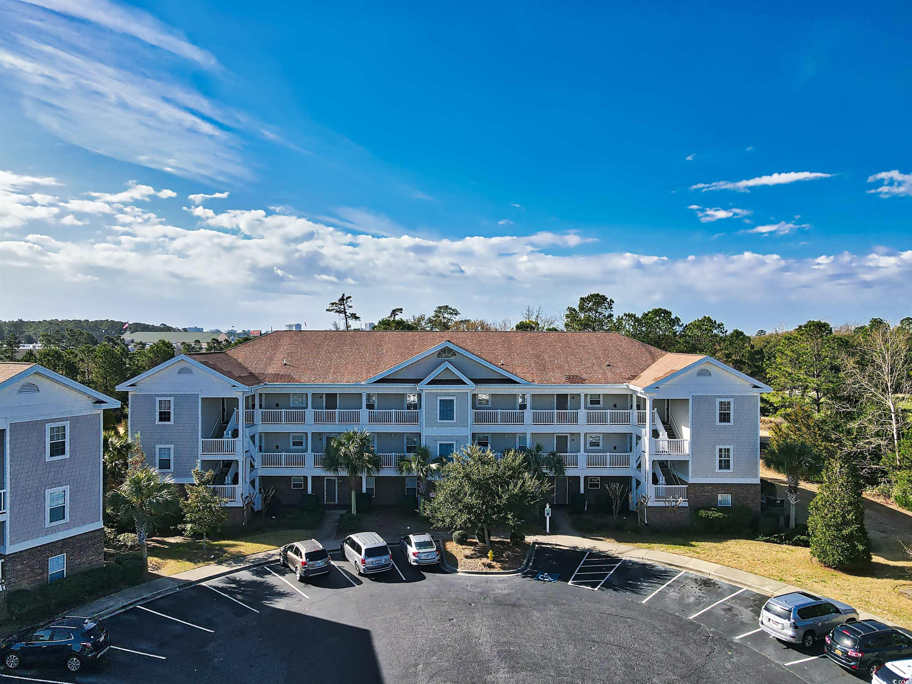 this top floor end unit offers you amazing views and privacy in the prestigious barefoot resort community of ironwood and is located near barefoot landing and some of myrtle beaches finest dining, shopping, golf, and entertainment venues.  you will be surrounded by 4 award winning signature golf courses, a deep-water marina, large saltwater swimming pool, on-site restaurants, private beachfront cabana, outdoor pool, sand volleyball court and tennis courts.  unit also comes furnished with a   transferable golf membership.  you will fall in love with what this condo has to offer.  features and updates include lpv flooring in the dining area, living area, bedrooms and tile in the kitchen and bathrooms.  a sliding glass door will invite you to the patio where you can spend your time enjoying the breathtaking views of the intercoastal waterway.  there is also plenty of room with three bedrooms, two full baths, large living/dining area, spacious kitchen with breakfast bar and a stackable washer and dryer for your convenience.  vaulted ceilings showcase how spacious this unit is and plenty of windows provide you an abundance of sunlight and terrific views throughout.   if you are looking for the perfect sanctuary to escape, this is the one for you.