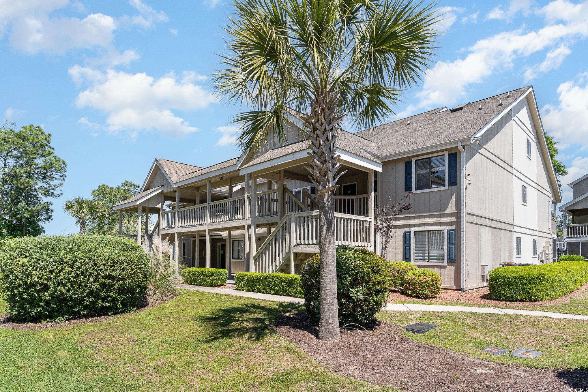 move-in-ready two-bedroom two-bathroom end unit condo in surfside beach. this condo comes with upgraded lvp flooring throughout and vaulted ceilings add to the overall appeal. the spiral staircase leading to the second bedroom with full bathroom secures some privacy and adds to this condo's charm. this condo also comes with a washer and dryer. the hoa fee includes insurance, landscaping, pool, pest control, water/sewer, garbage, cable, and internet. this condo is in close proximity to the beach, shops, restaurants, entertainment, and much more. this is an overall great opportunity for anyone looking for a primary or secondary home. come by to see this condo today!