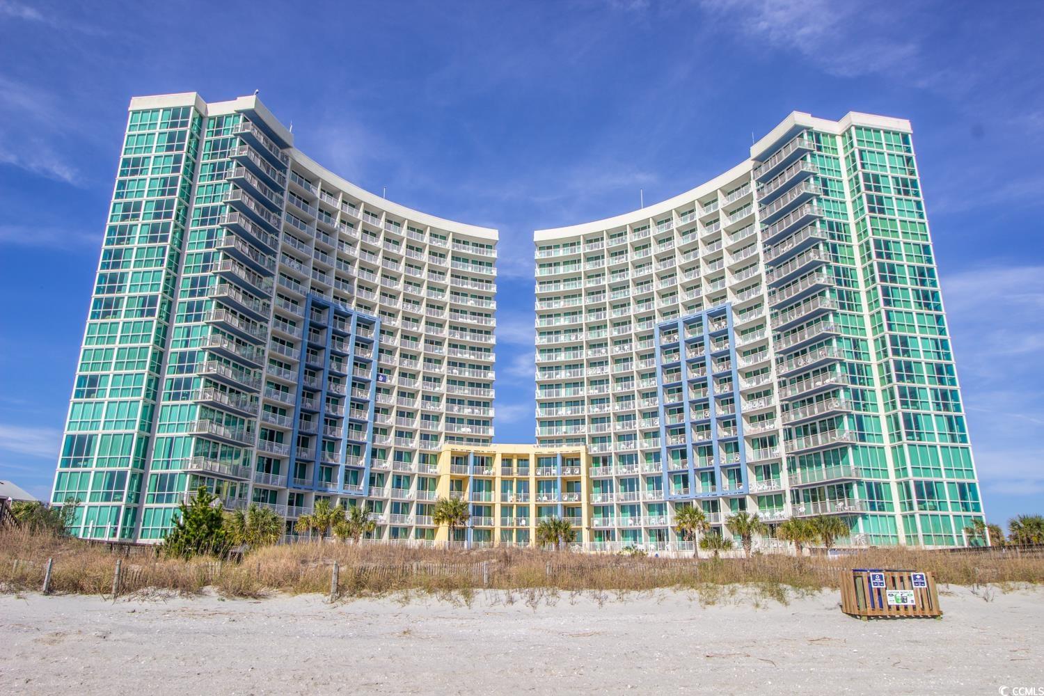 amazing 16th floor oceanfront, 2br/2ba, the "f" layout is the 2nd largest 2br/2ba oceanfront condo with the oceanfront primary bedroom in the popular avista resort. the 16th and 17th floors offer 10ft ceilings for a spacious open feel. granite countertops in the kitchen, bath and the condo has been fully updated bedding, tv's, you name it! accommodations for 8 guests. the avista resort is one of north myrtle beach's best locations, just a couple blocks from main st.. enclosed corridors, a full service restaurant, bar, fitness center, and conference rooms really maximize rentals. this is an outstanding layout and a condo that is in tip top shape. jump on it now for the big spring and summer income.