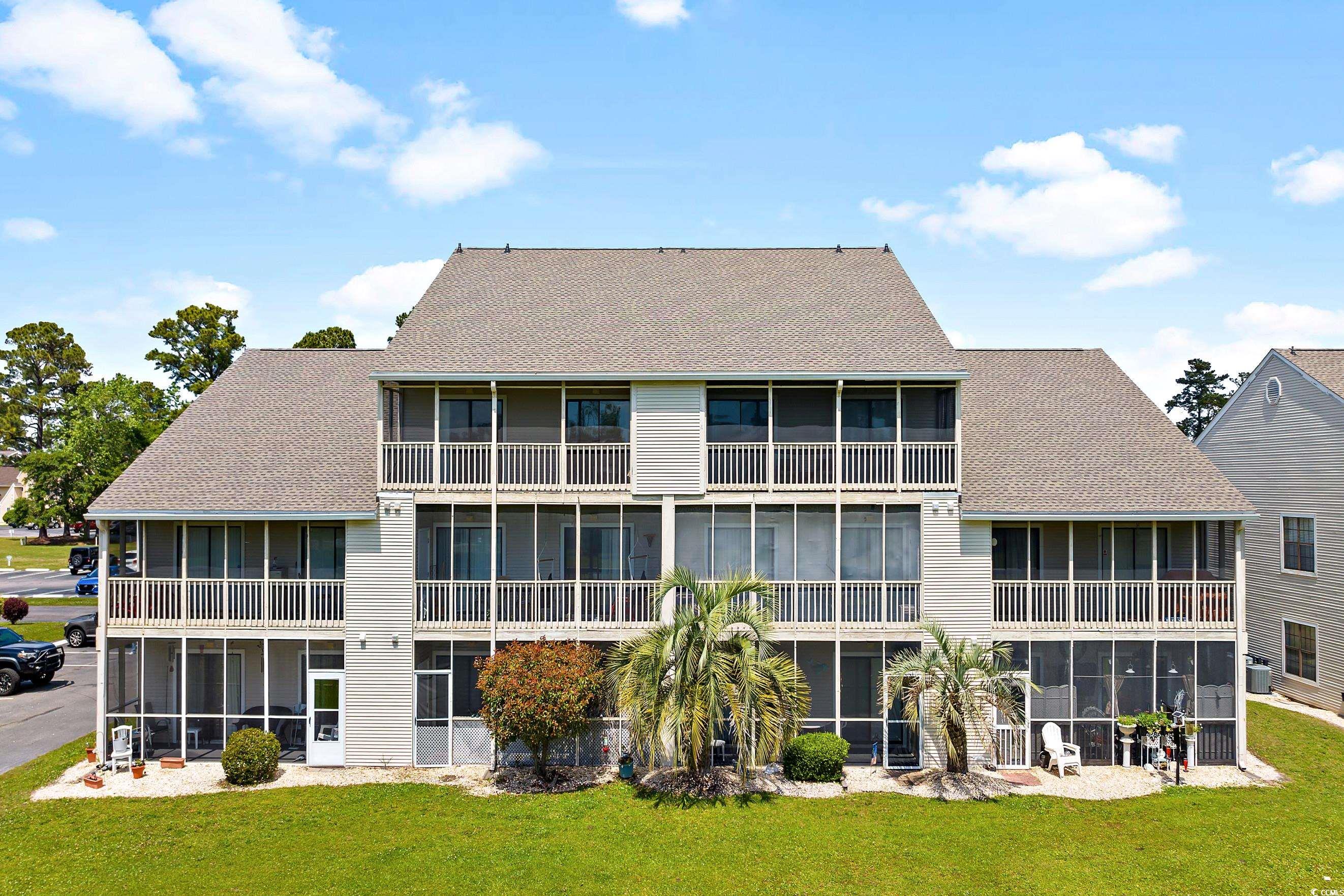 prime location, location, location!! on highway 9 in the booming little river area, approx. 1.9 miles to cherry grove beach!! very nice 2 bedroom / 2 full bathroom, spacious & private end unit condo with  large screened in  balcony deck in baytree! has a nice sitting room upon front door entry, that could also be used as an office, a sleeping room, kids play room, second living room area or many other possibilities.  this property is being sold fully  furnished and is turnkey ready! has vaulted ceilings, 2 sliding glass door balcony exits, 1 in living room and 1 off master bedroom. has 2 spacious storage rooms, 1 large storage room off back balcony and 1 extra-large walk in storage in breeze way by the front door, perfect for beach stuff, fishing equipment, tools, bicycles and much more! has low community hoa dues that include most all utilities, insurance, indoor pool, outdoor pool, hot tub jacuzzi, and more! would make an excellent primary residence, secondary beach home, or rental investment property! located only approx. 1.9 miles to cherry grove beach - north myrtle beach sc, in the emerging  little river area on hwy 9, across from hospital just before the cherry grove bridge. priced to sell, won’t last long! call agent to schedule showing: