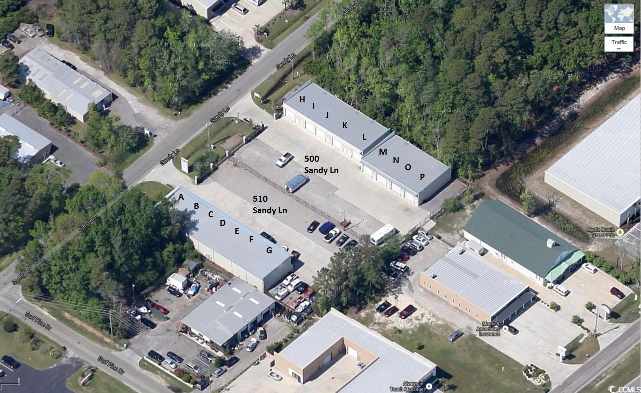 for lease:  800 sf (20' x 40') conditioned warehouse in gated complex with 12x14 overhead door and restroom. perfect for trade shop or personal storage.  stor-all trade center is conveniently located in surfside beach city limits and is easily accessible via glenns bay rd and surf pine dr via hwy 17.  permanent population within a 5 mile radius is 86,958