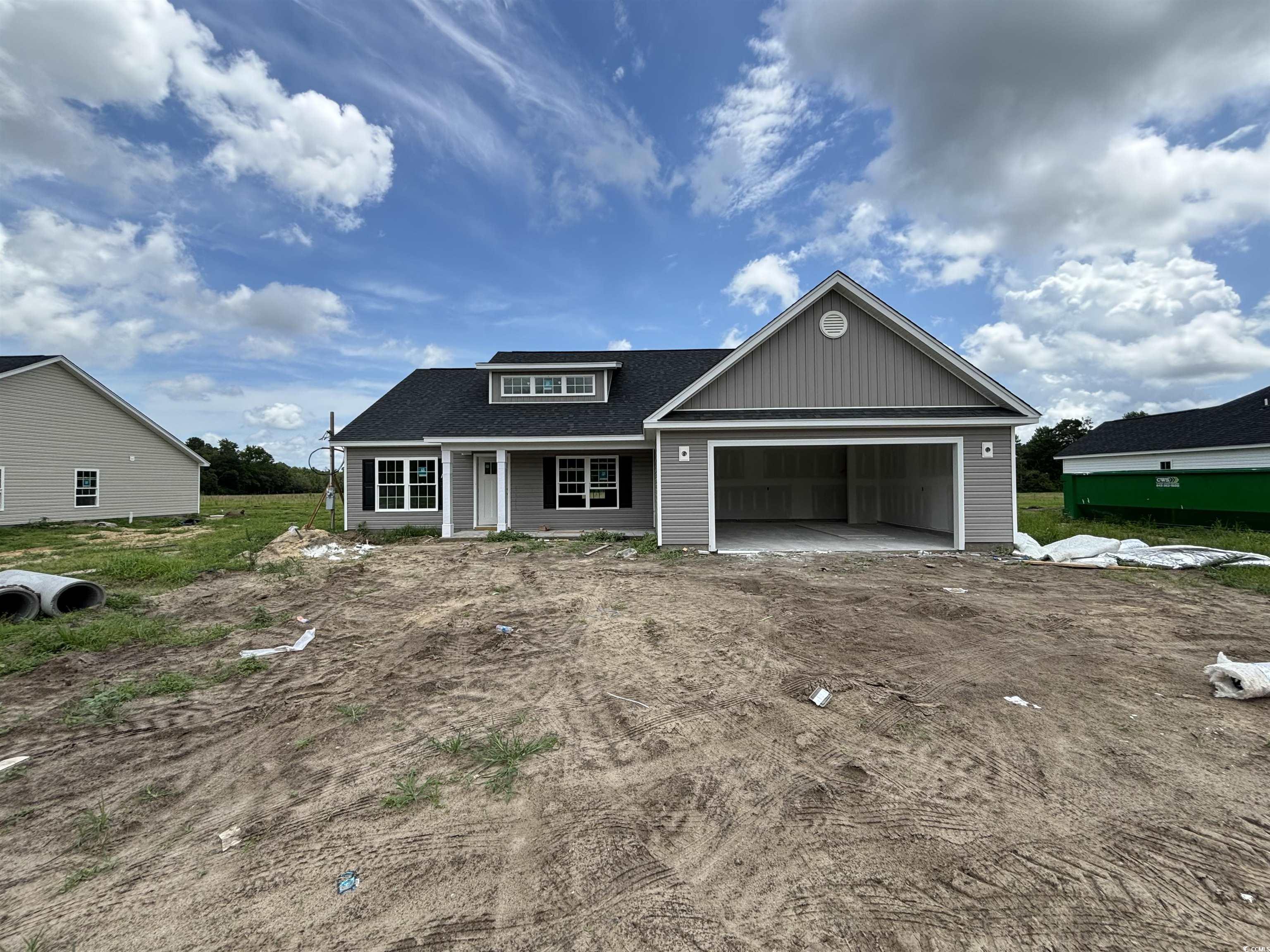 This new construction home features 3 bed and 2 bath with all LVP flooring and granite countertops throughout. The kitchen boasts a lovely, vaulted ceiling, and open concept to the living and dining areas. Stainless steel appliances furnish this beautiful kitchen with soft close cabinets, tile backsplash, kitchen island, and pantry. The master has tray ceilings and separate his and hers closets in the spacious master bathroom. The master bath also features a double vanity, soft close cabinets, and shower. This split bedroom plan has2 guest bedrooms with a guest bath offering soft close cabinets, tub/shower combo and linen closet. Outside enjoy your large covered screened back porch in this lovely county setting on 1 Acre with NO HOA! Call today and ask how you can make this your future homesite. ** Pictures are from a previous built home, same floor plan.​​‌​​​​‌​​‌‌​‌‌‌​​‌‌​‌‌‌​​‌‌​‌‌‌ **