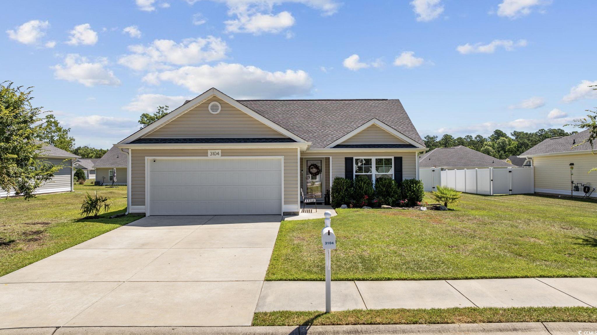 3104 Slade Dr. Conway, SC 29526