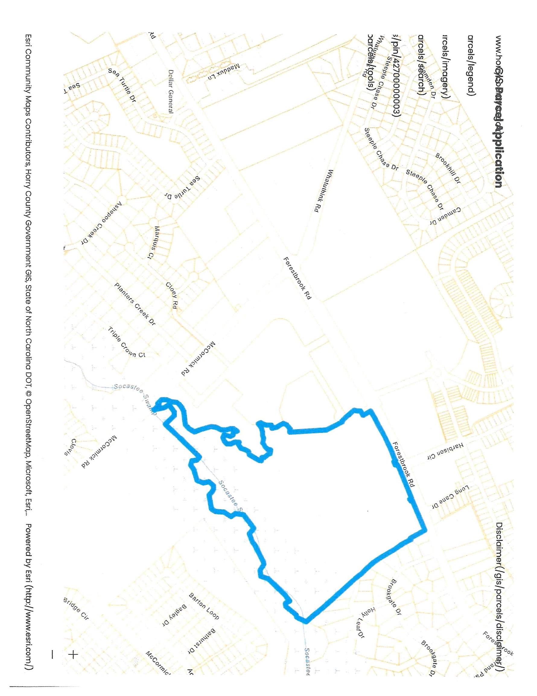 70.19 Acre Forestbrook Rd. Myrtle Beach, SC 29579