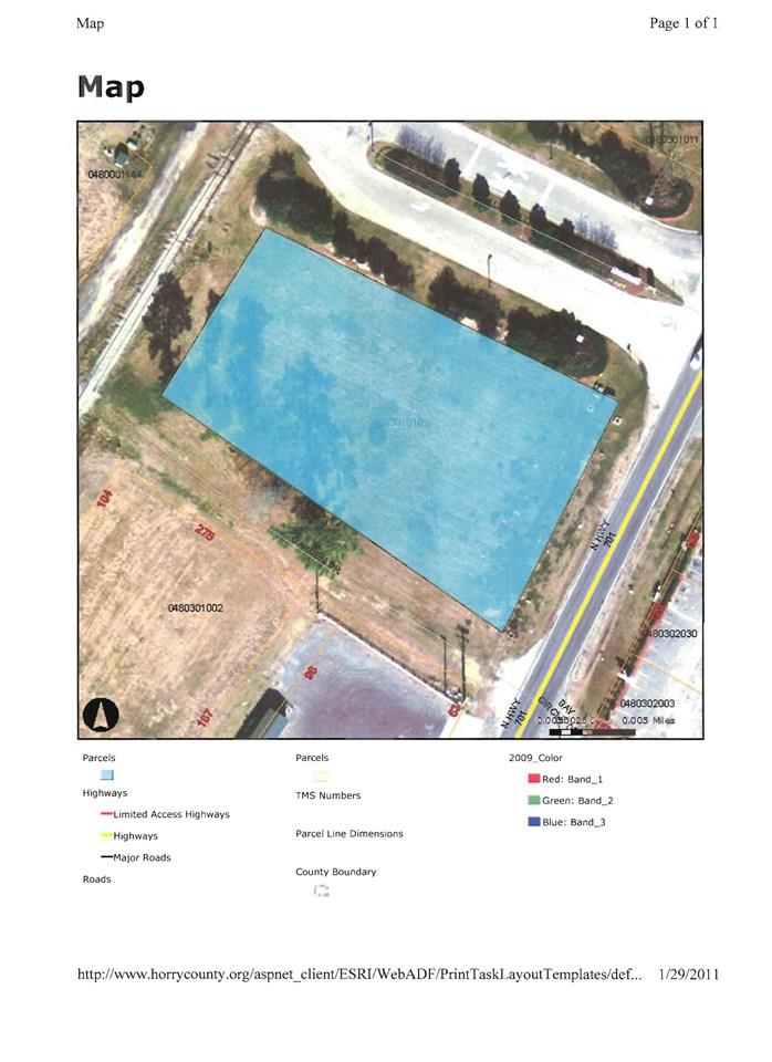 Lot 1 Commerce Center Loris, SC 29569