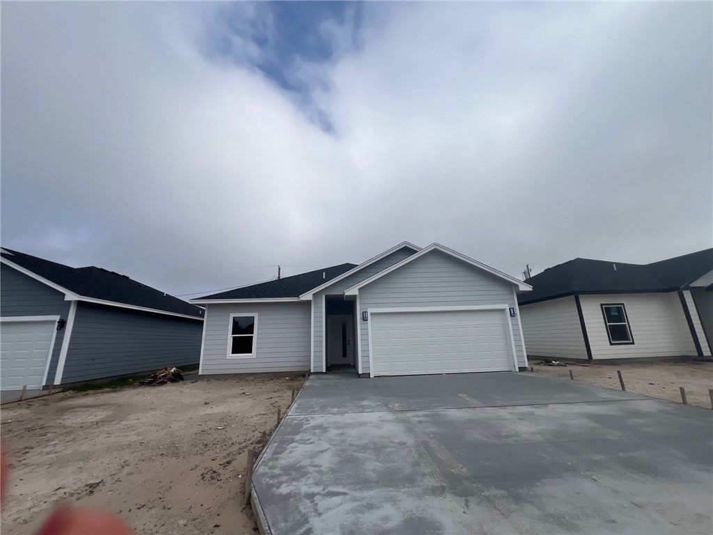 New built-in Holiday Beach 3 bedrooms, 2 bathrooms, 2 car garage and ONE story on slab foundation!!! Modern coastal choices of colors, counter tops, floors so you will love it! The house is to be completed in early 2024, possibly end January.