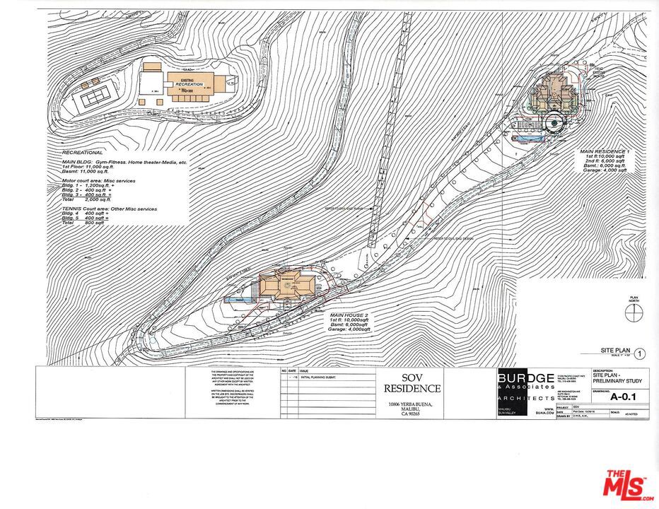 Site Plan with SqFt