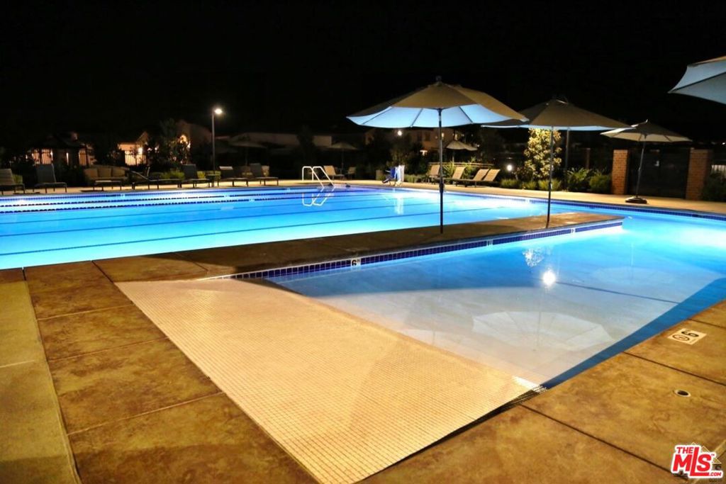 Pool at Night
