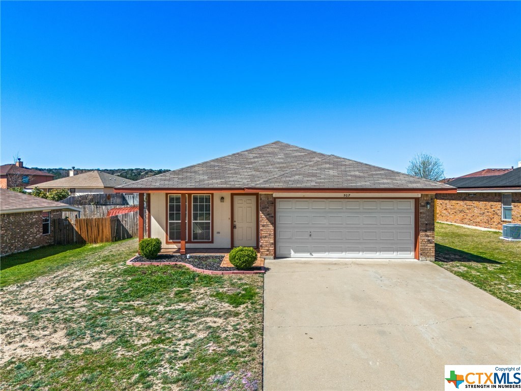 This Home is a Charmer! Located in The Meadows Subdivision! 3 Bedrooms, 2 Bathrooms. No carpet at all throughout the home! The Kitchen has plenty of counterspace with island as well! This is an amazing starter home! Check it out today!