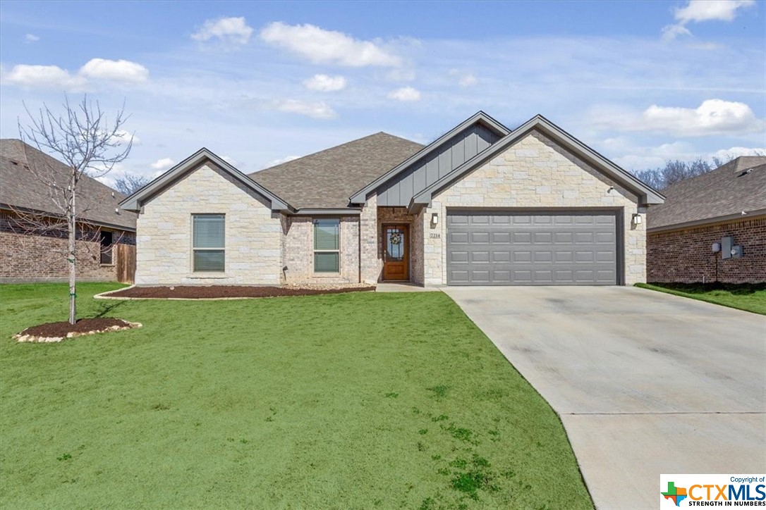 Located in Belton ISD, this 4 bed/ 2 bath home contains 2074 square feet of comfortable living space. One of the biggest features of this home is the SPRAY FOAM INSULATION!!! This will really help with our hot Texas summers! Enjoy this large open floor plan, with its tile floors in the living, kitchen and laundry room areas, custom cabinets, granite countertops, stainless steel appliances, crown molding, sprinkler system, privacy fence, and much more. Located close to area schools, Baylor Scott and White, shops, and restaurants. *****Sellers prefer a leaseback through Mid- June*****