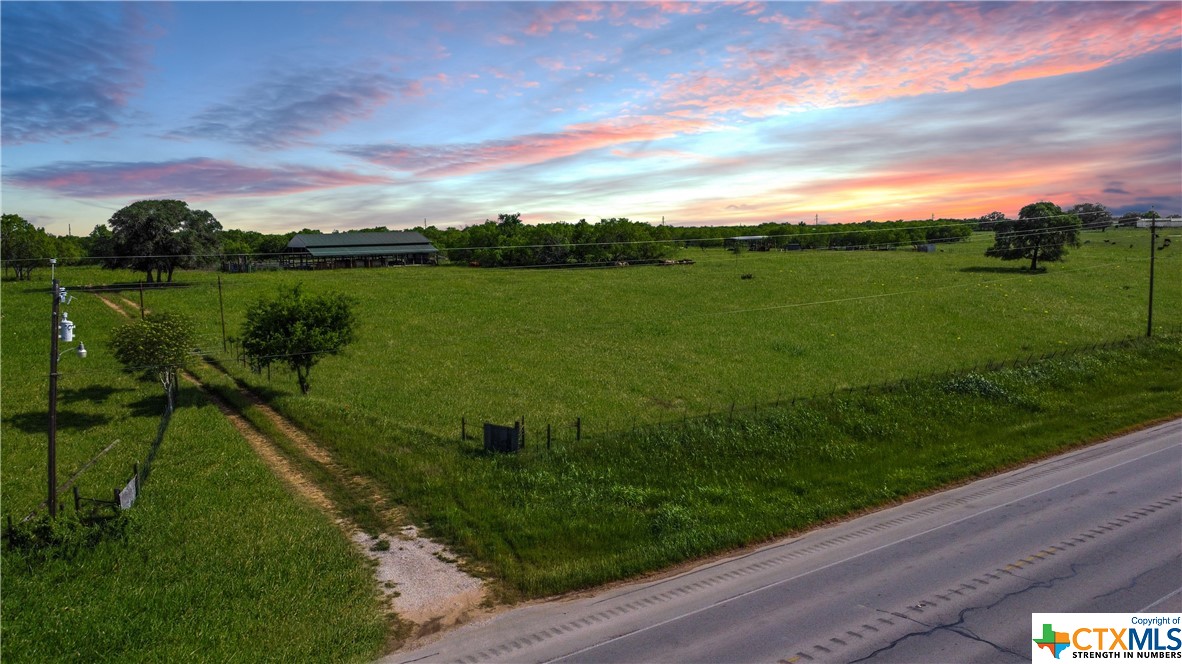 Buy your own piece of Texas! This beautiful piece of land offers tranquility and peaceful views. Build your dream home! Manufactured, modular and tiny homes are allowed! Bring your barn animals! A huge barn sits on the right center of the property. There is also a man made pond on the property. Don’t miss out on this opportunity!