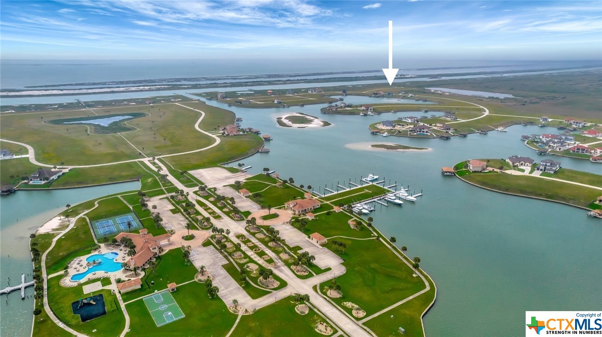 Location and views! This lot is located on the intercoastal canal next to the ranches at the Sanctuary in the luxurious gated community of The Sanctuary at Costa Grande. This is the perfect place to build your next vacation or forever home! This lot is located at the end of the cul-de-sac and boasts the most incredible views! Enjoy all of the amenities that this resort community has to offer such as the clubhouse, deluxe swimming pool, deep water marina with boat ramp and slips, fishing piers and more! Don't miss out on the chance to own this property on the Texas Gulf coast!