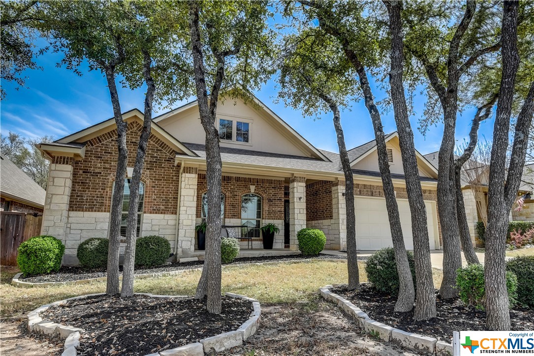 Are you tired of high utility bills? Be sure to check out this epitome of an energy-efficient home in the sought-after Crystal Falls neighborhood of Leander, TX. This 4-bedroom gem features a paid-off 33-panel solar system on a new 2021 roof, designed to drastically reduce your energy costs. In the first three months of 2024, the TOTAL spent on electricity was just $73.24, even with five adults working from home—INCREDIBLE! You also get an additional tax exemption with WCAD saving even more!  

This home uniquely combines one-story living with the bonus of a HUGE upstairs bonus room equipped with a half bath, offering endless possibilities. From the moment you arrive, the exceptional curb appeal and inviting front porch hint at the elegance inside. Step through the door into an open concept layout that blends the living, dining, and kitchen areas perfectly for any gathering and a dedicated office with French doors that offers a quiet workspace. The freshly painted interiors and new carpets provide a pristine and welcoming environment. The kitchen is a centerpiece with granite countertops and stainless steel appliances, ready to convey to the new owners. 

Beyond functionality, the home features a Xeriscaped backyard that eliminates the need for mowing & watering, enhancing outdoor leisure with a custom-made gazebo, artificial turf, and a gas hookup for grilling.  Prefer real grass?  No worries...it can be easily converted! 

Ascend to the expansive upstairs area to discover a MASSIVE bonus space, suitable as a home gym, playroom, work area, or additional living room. Crystal Falls isn’t just a place to live; it’s a lifestyle, complete with two pools, a disc golf course, tennis/pickleball courts, walking trails & a fishing lake—all within the desirable Leander ISD & near several private schools, ensuring educational excellence. This vibrant community is designed to enhance your living experience, making 2904 Courageous not just a home, but a retreat for life.