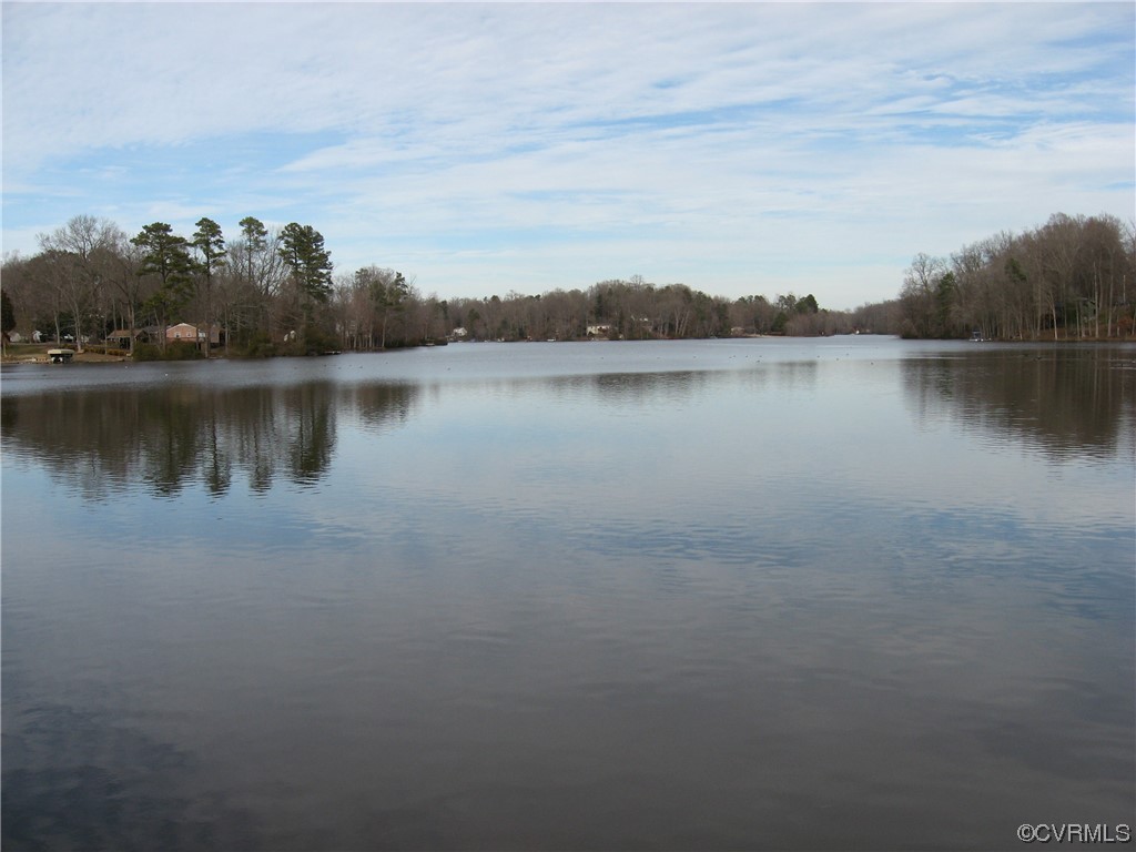 View of New Kent Lake in Woodhaven Shores Community