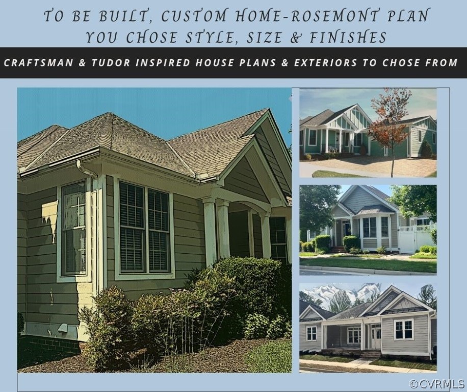 Selections of Exterior Styles of Rosemont