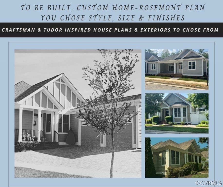 Selection of Exterior Styles of Rosemonts