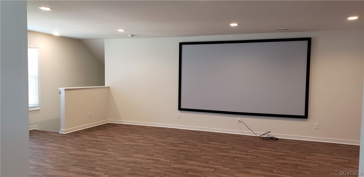 Theatre Room located on  3rd floor with full bath